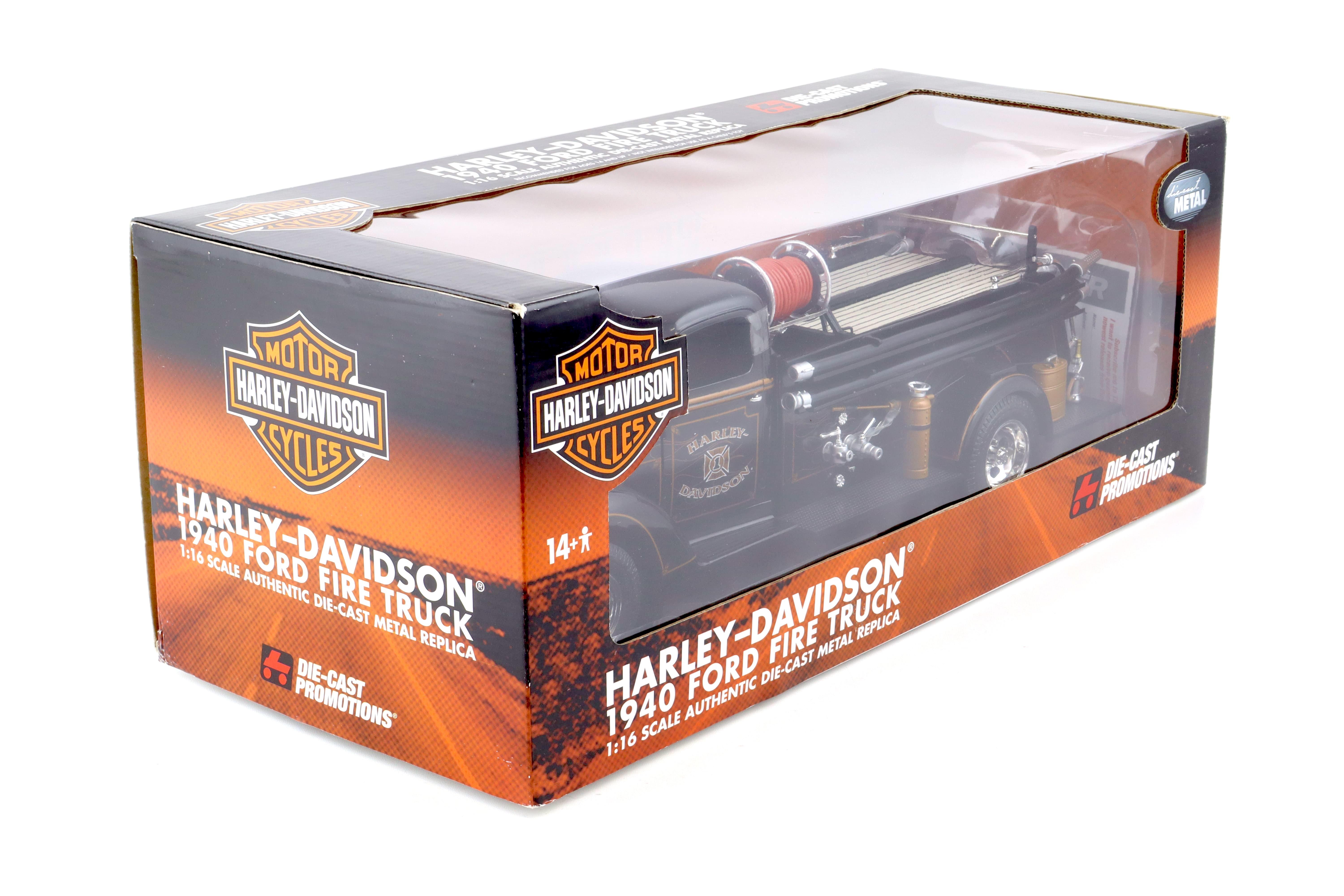 1:16/ 1:18 Highway61 HARLEY DAVIDSON 1940 Ford Fire Truck