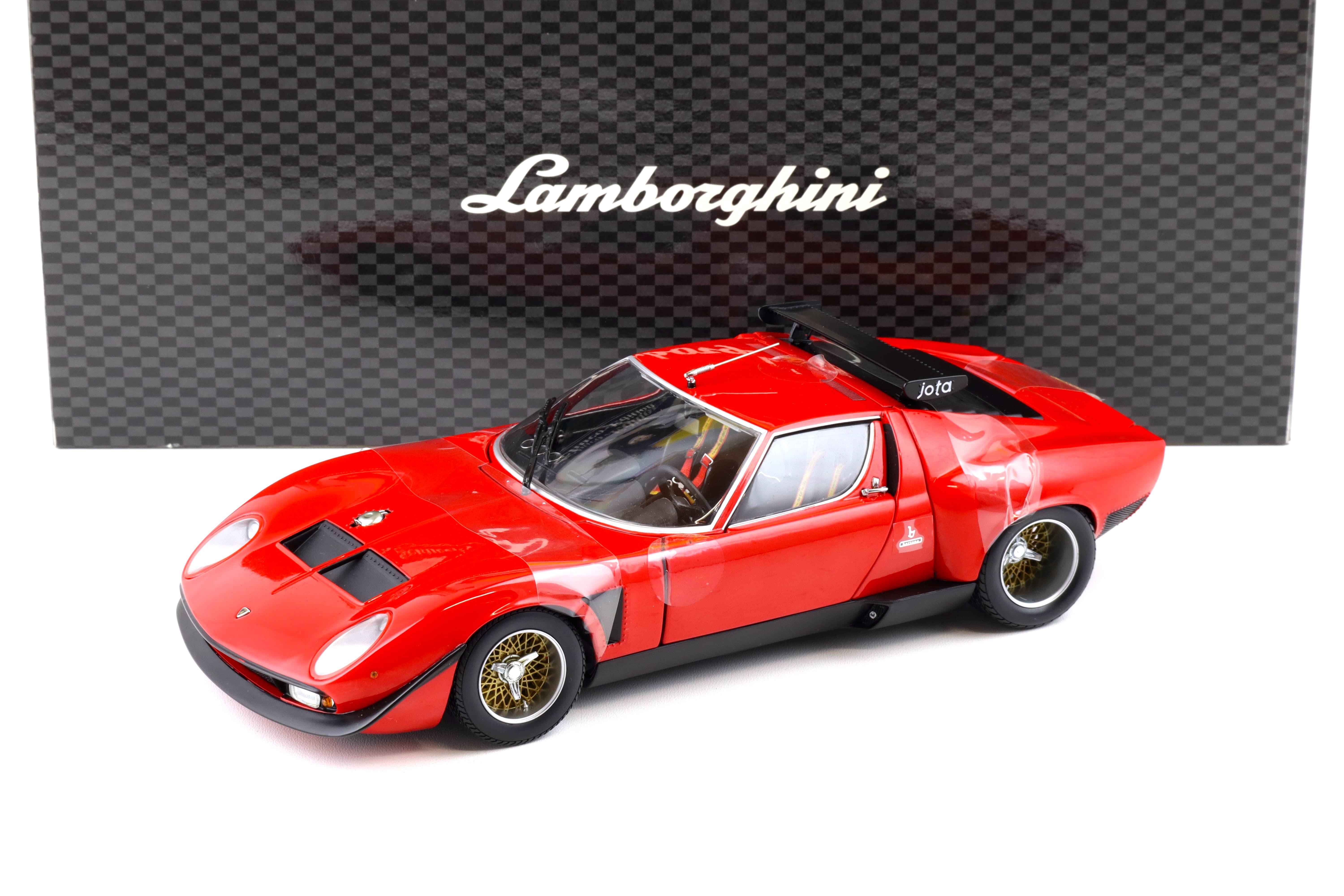 京商 1/18 Lanborghini JOTA SVR 1/18 Kyosho Lamborghini Miura Jota SVR 1970-08311P*RARE Out