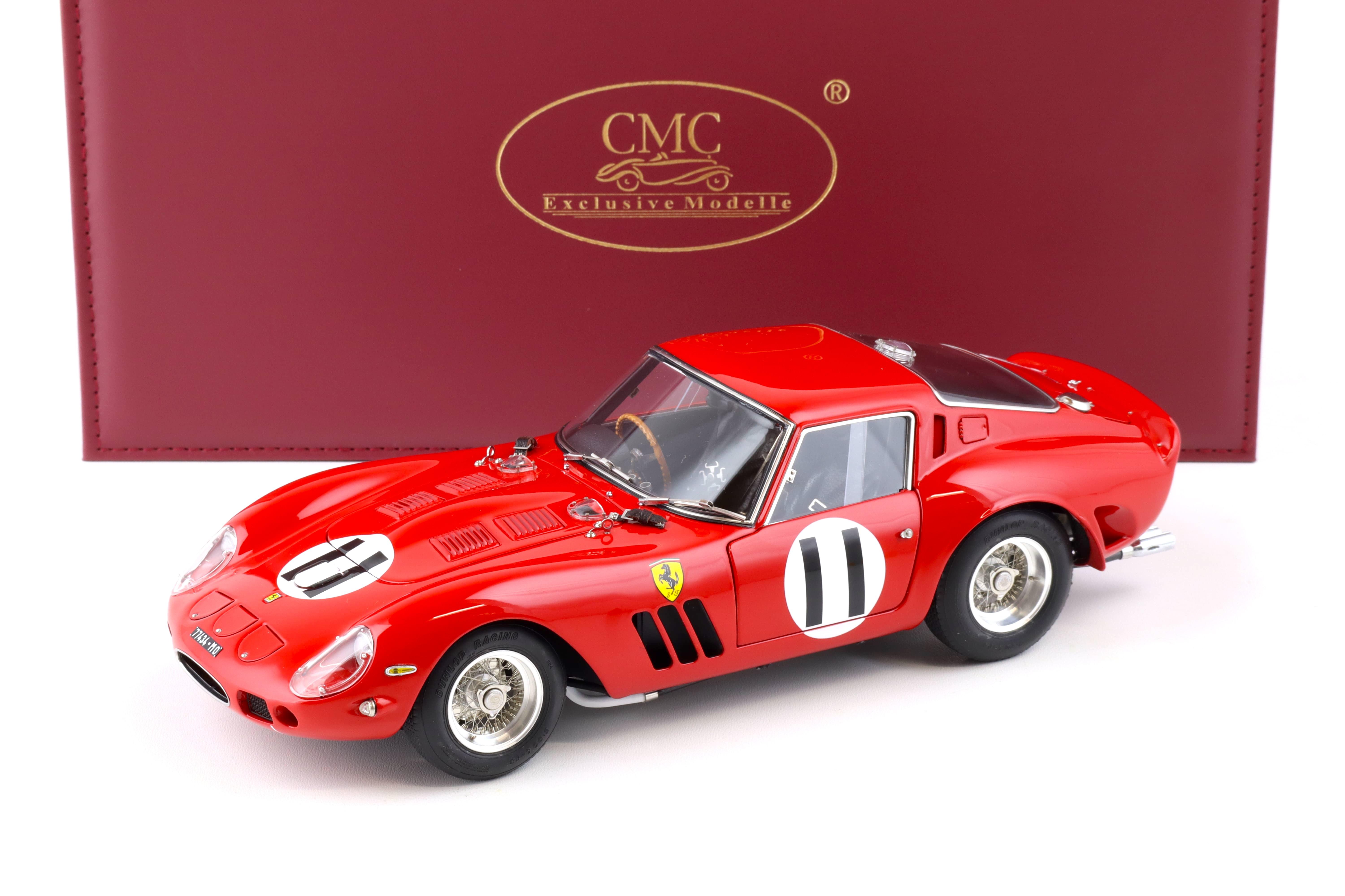 1:18 CMC Ferrari 250 GTO RHD 1000 km Paris 1962 Montlhery