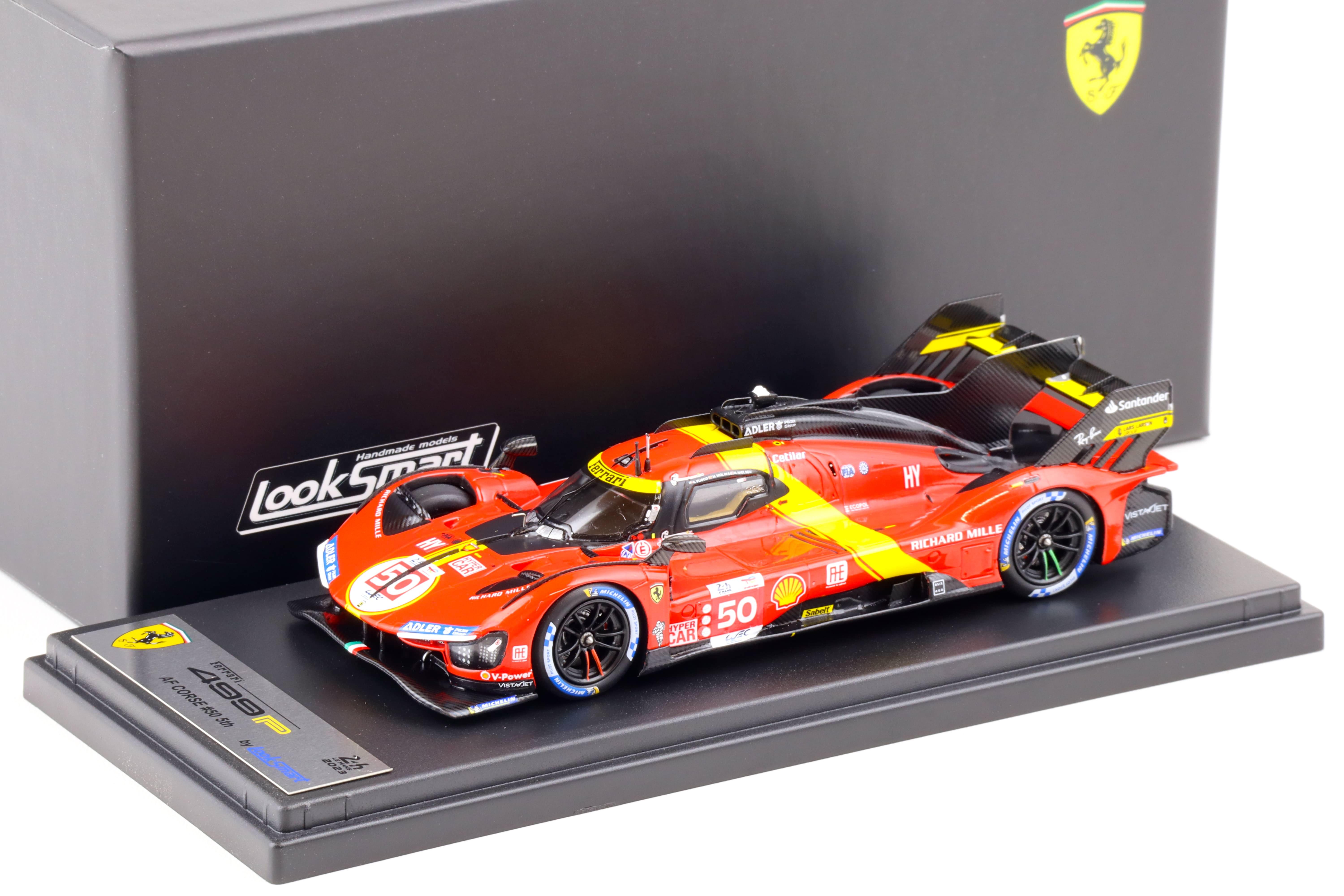 ミニカー　1/43 Ferrari 499P Le Mans 2023 Car Drivers Fuoco-Molina-Nielsen #50 [BBRC287B] 1/43 BBR Ferrari 499P Le Mans 2023 Car #50 Drivers Fuoco