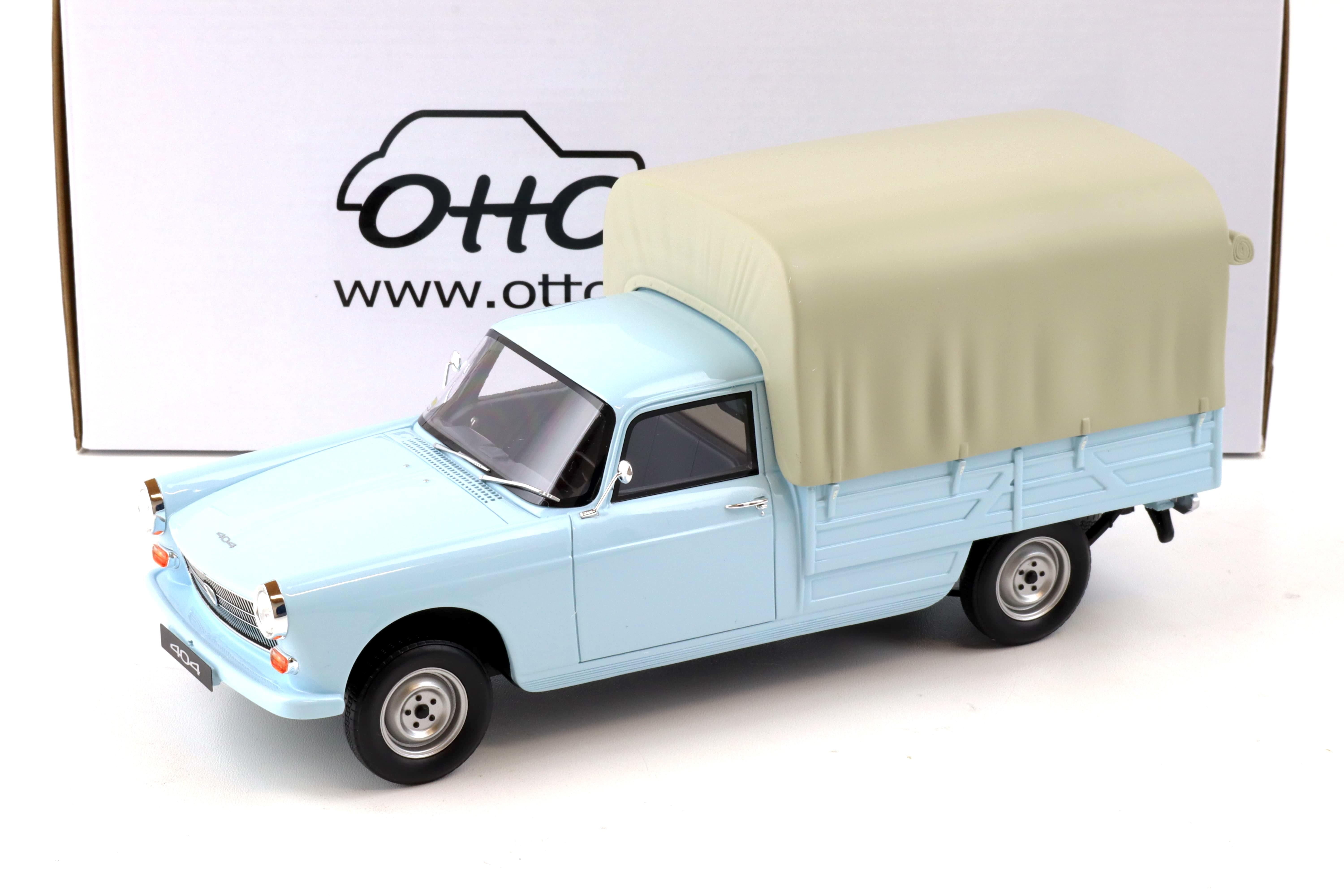 1:18 OTTO mobile OT1036 Peugeot 404 Pick-Up Laie Bleu 1967 | eBay
