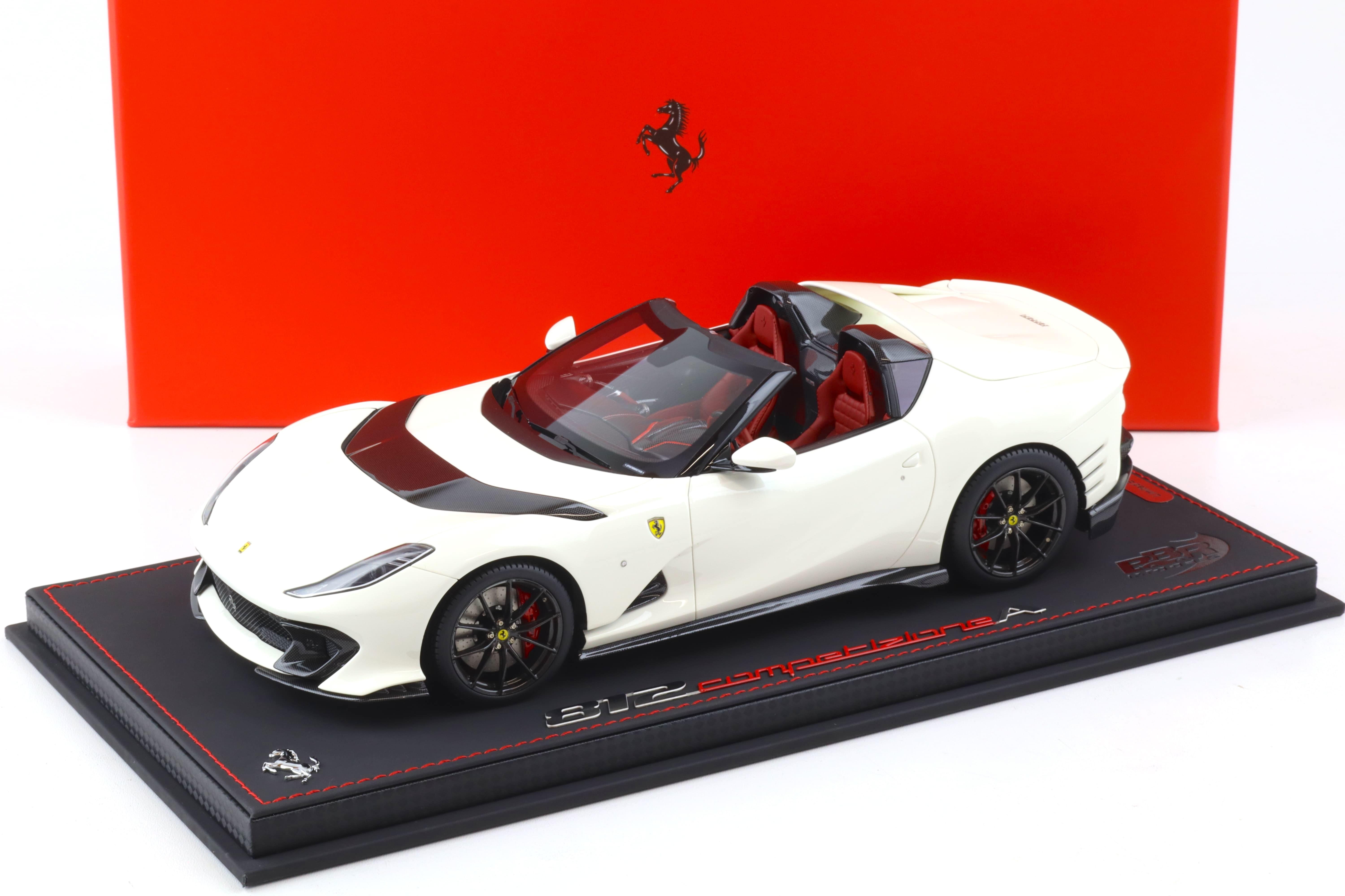 1/18 BBR 2021 Ferrari 812 Competizione (Rosso Corsa 322 With