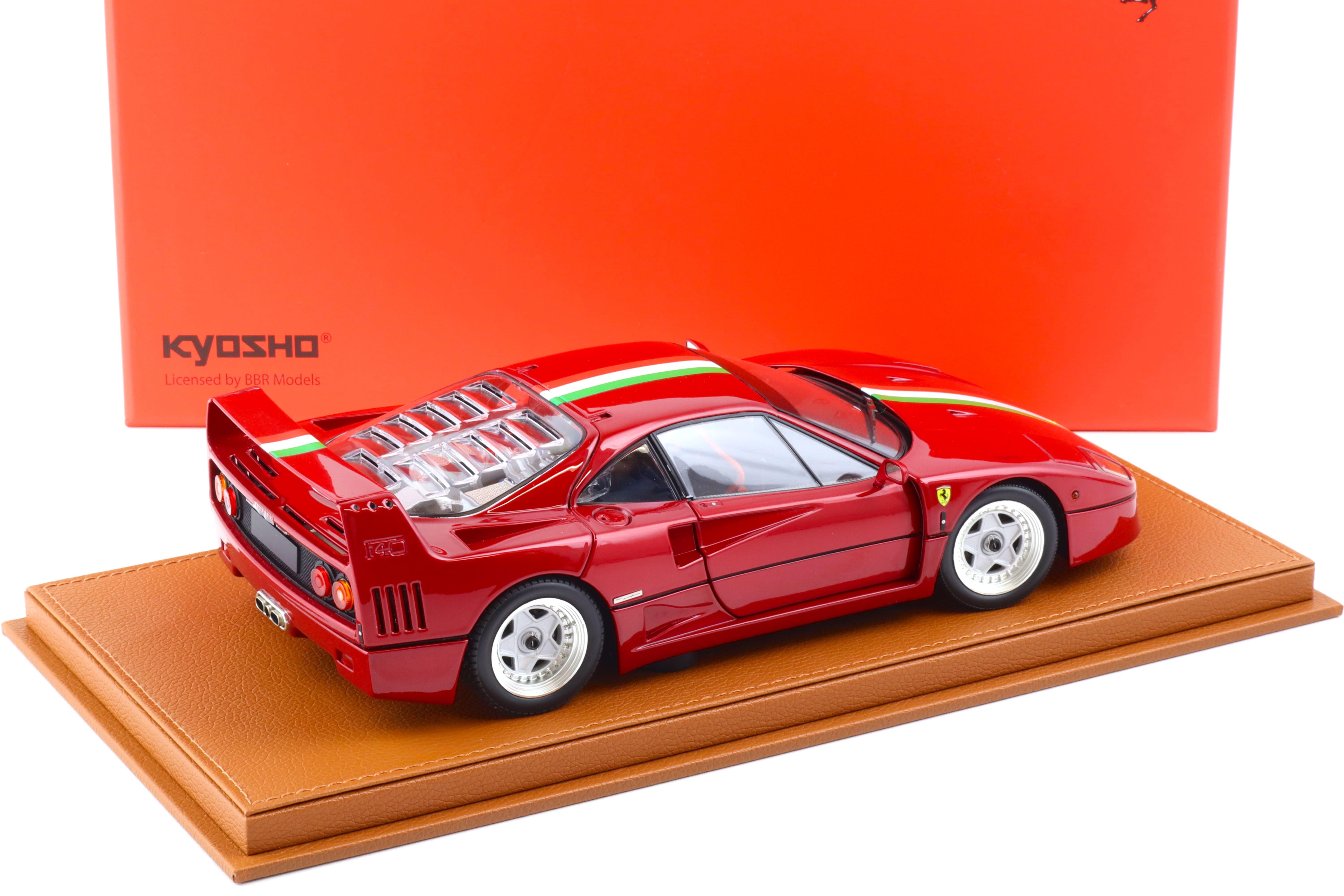 Ferrari　F40　1/18　1987　Bburago　レッド　ミニカー Burago 1987 Ferrari F40 - Red - Diecast - 1:18 Scale Model
