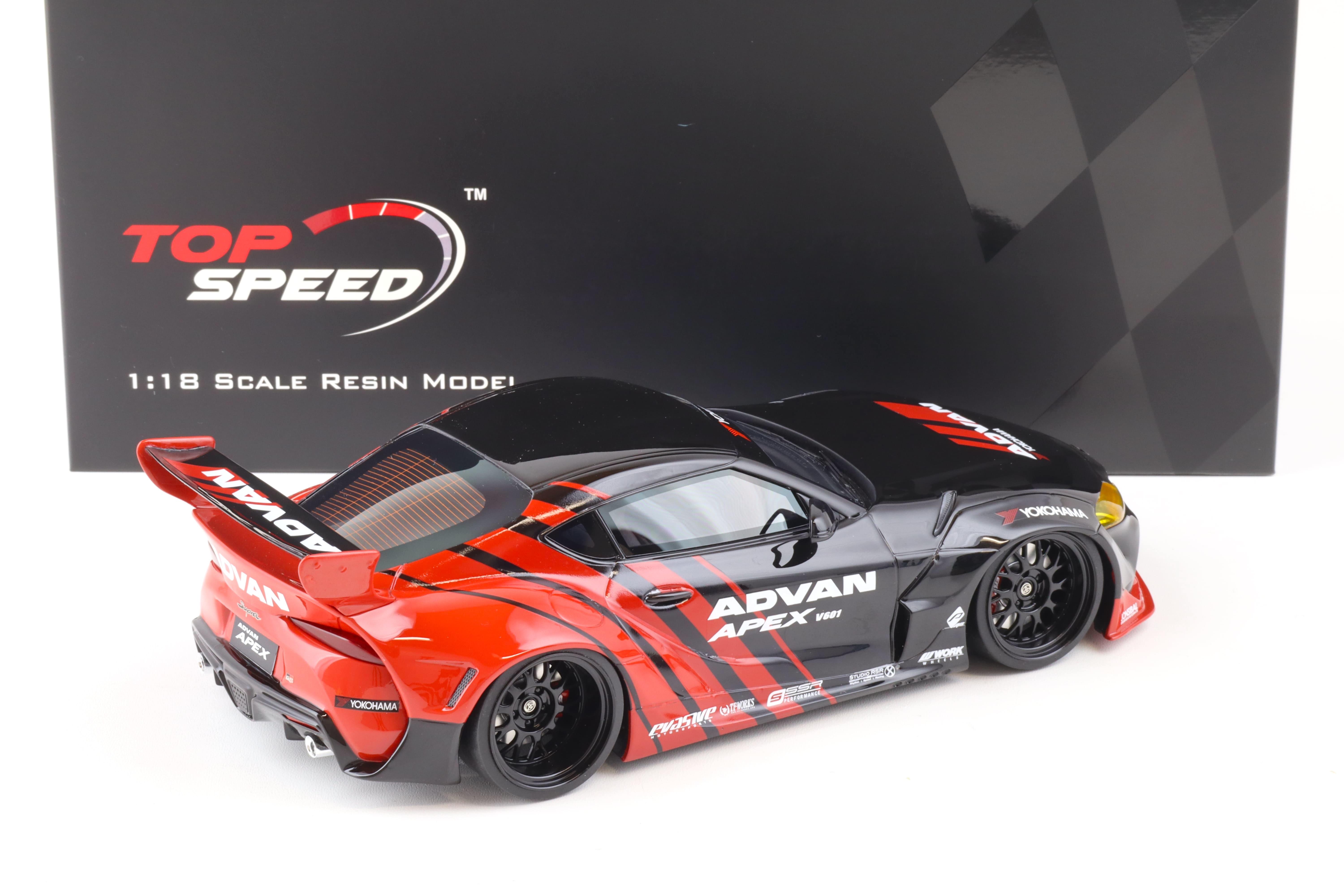 1:18 Top Speed Pandem Toyota GR Supra V1.0 Coupe ADVAN SEMA 2019