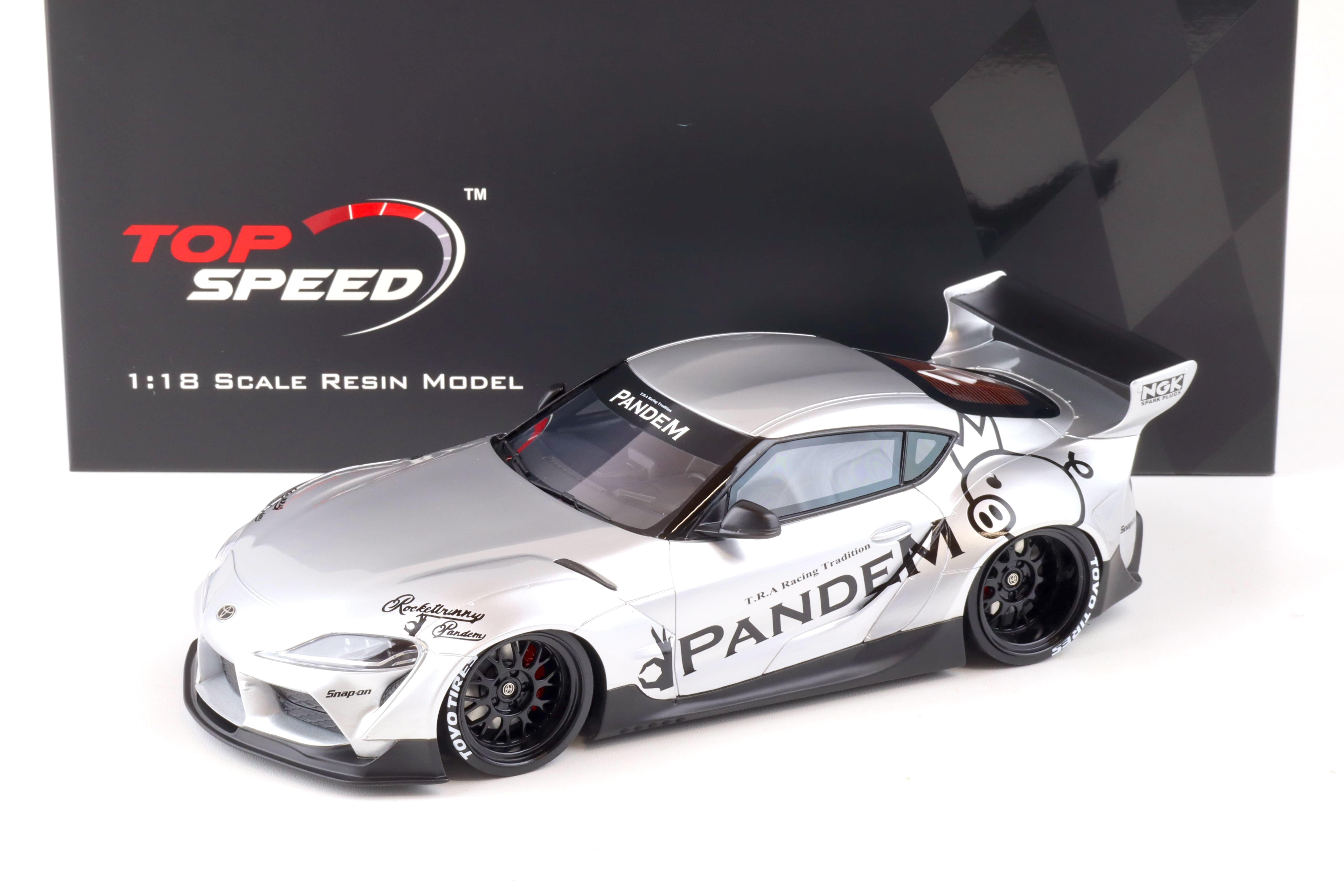 1/18 Pandem Toyota GRスープラ V1.0 1/18 Top Speed Pandem Toyota GR Supra V1.0 Resin Car Model