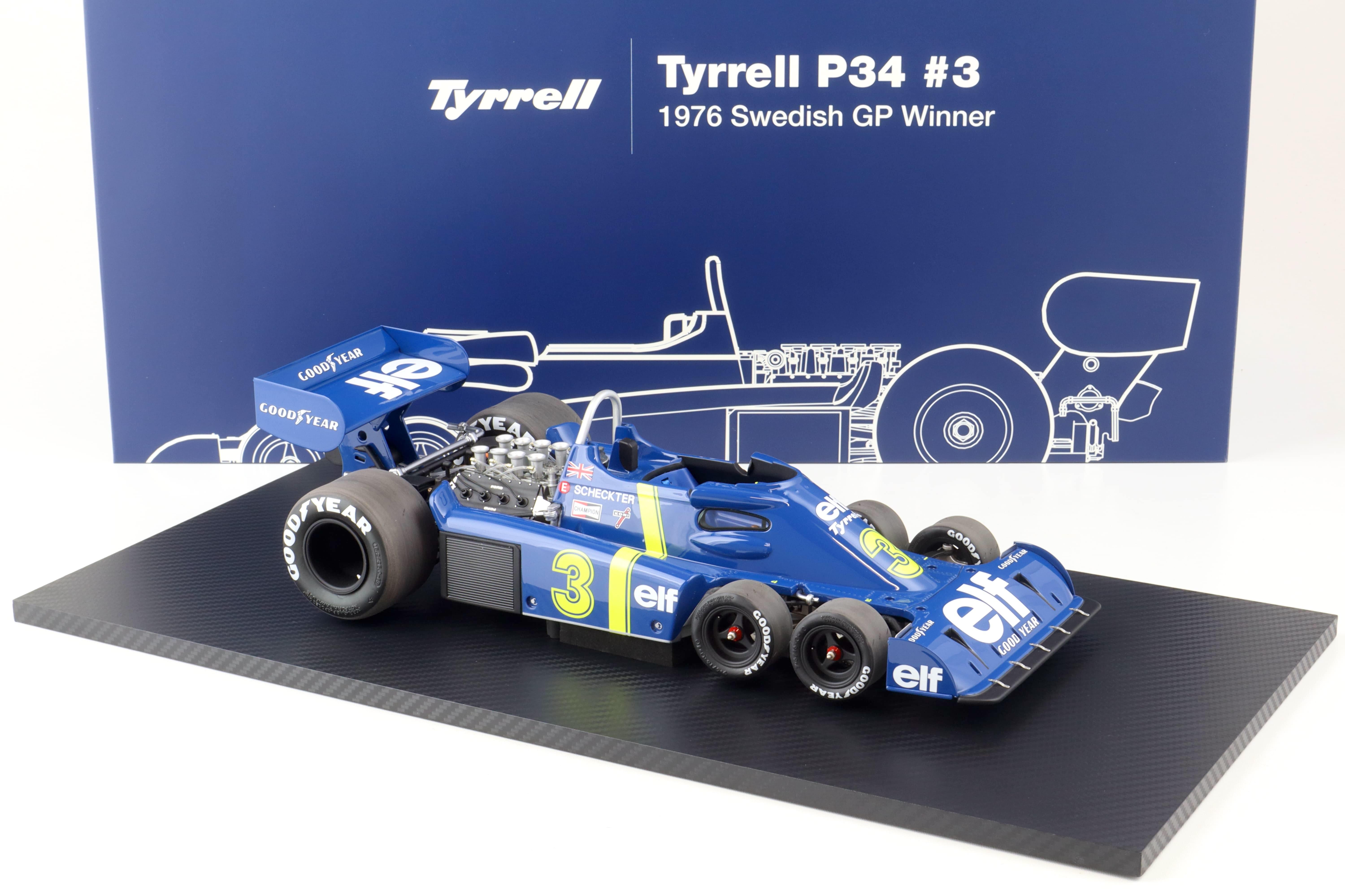 1:12 TSM Model Tyrrell P34 #3 Swedish GP Winner 1976