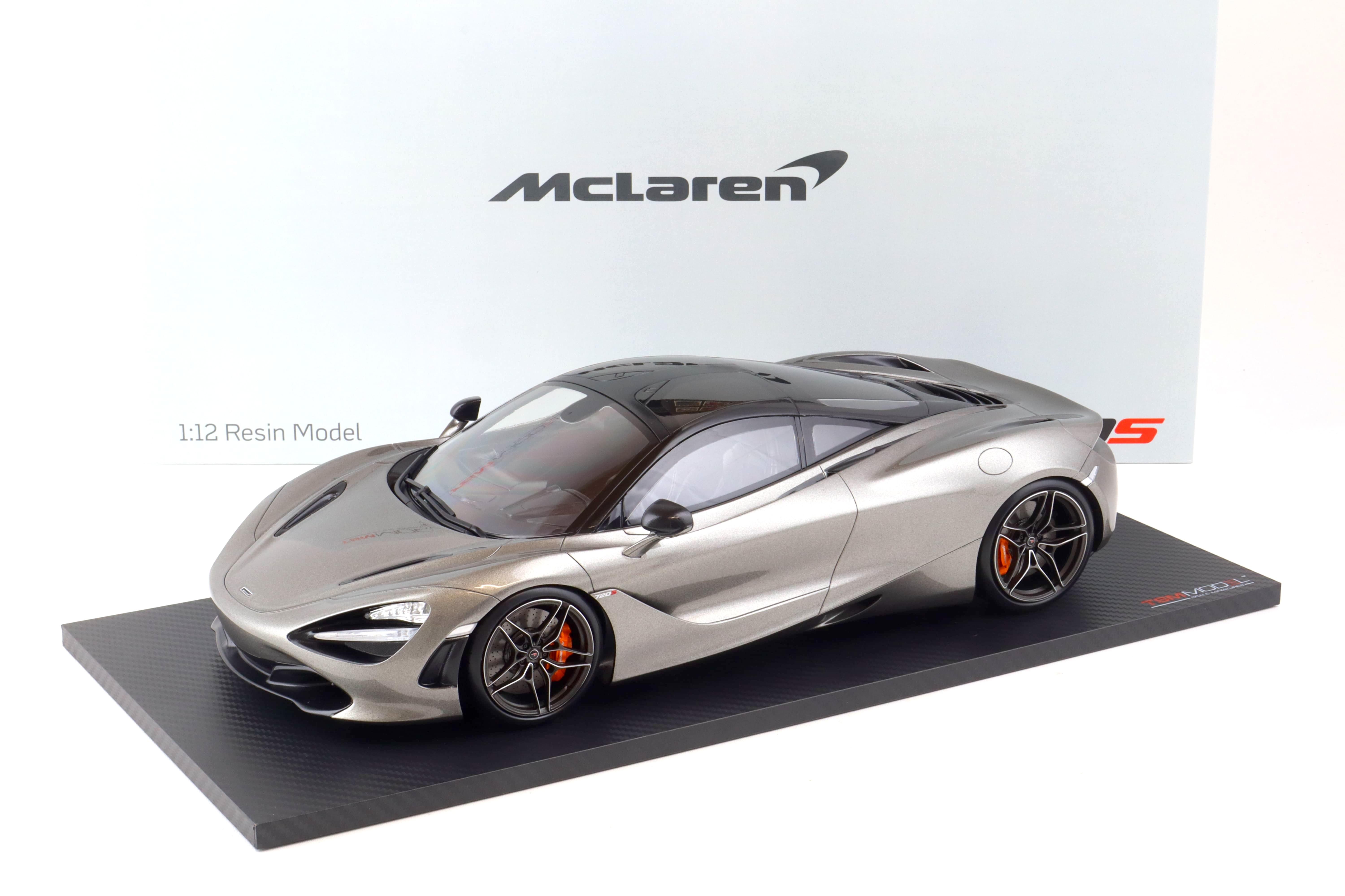 1:12 TSM Model McLaren 720S Coupe Blade silver/ black