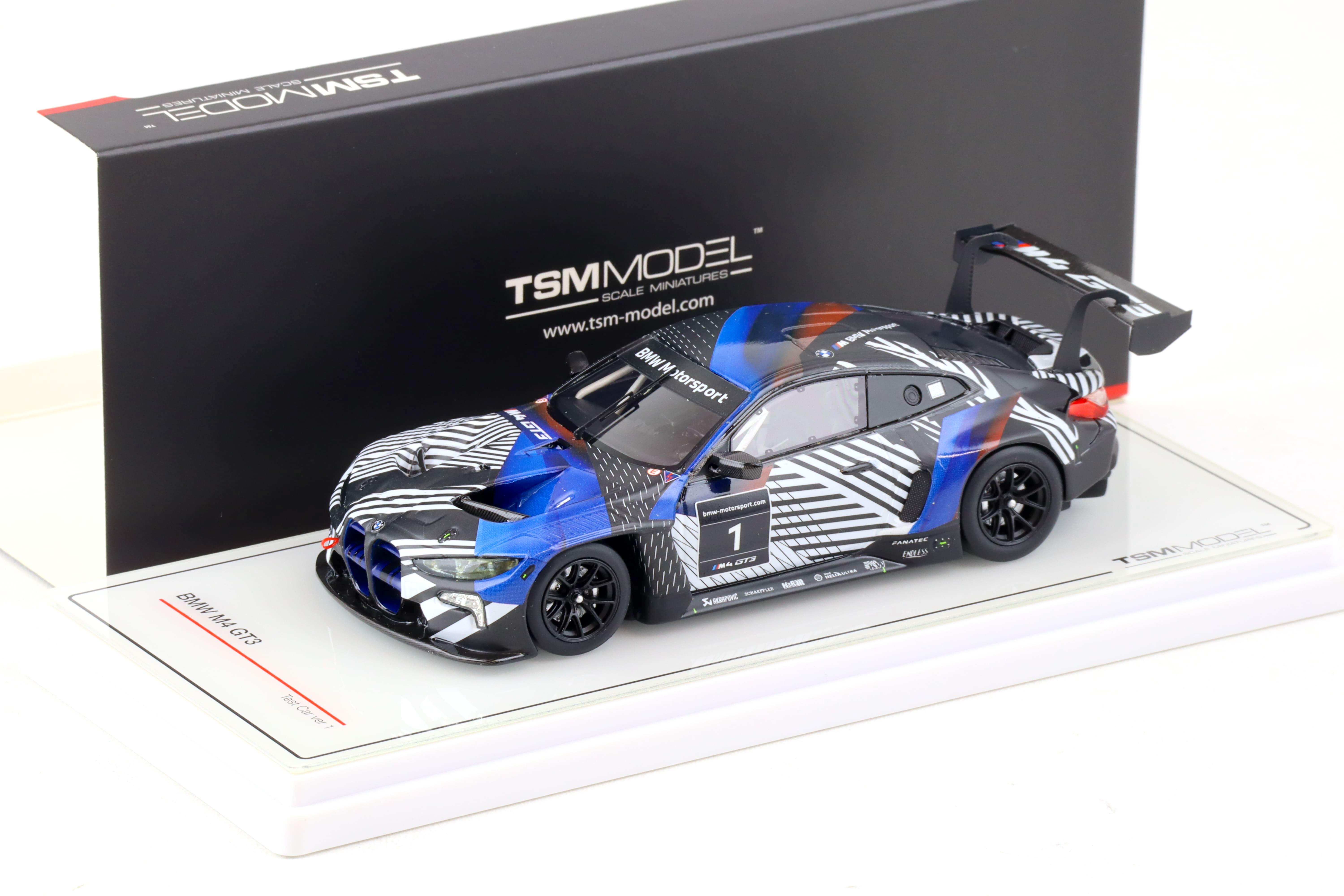 ミニカー TSM 1/43 BMW M4 GT3 TSM-Model 1:43 BMW M4 GT3 #97 Turner Motorsport IMSA 2023