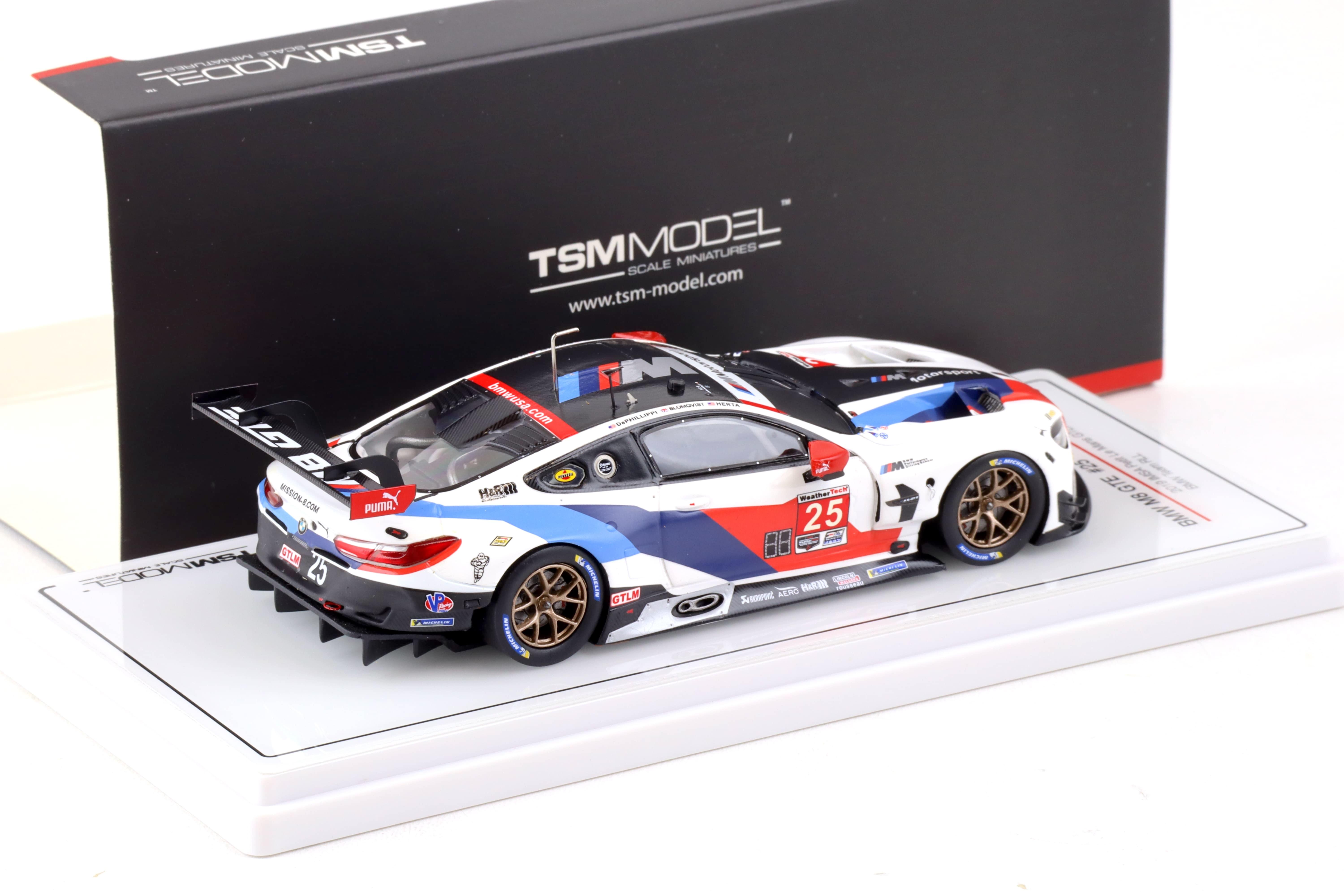 1/43 TSM MODEL BMW M8 GTE 2018 ルマン Spark x TSM 1:43 BMW M8 GTE 2019 Le Mans 24H #81 from Japan