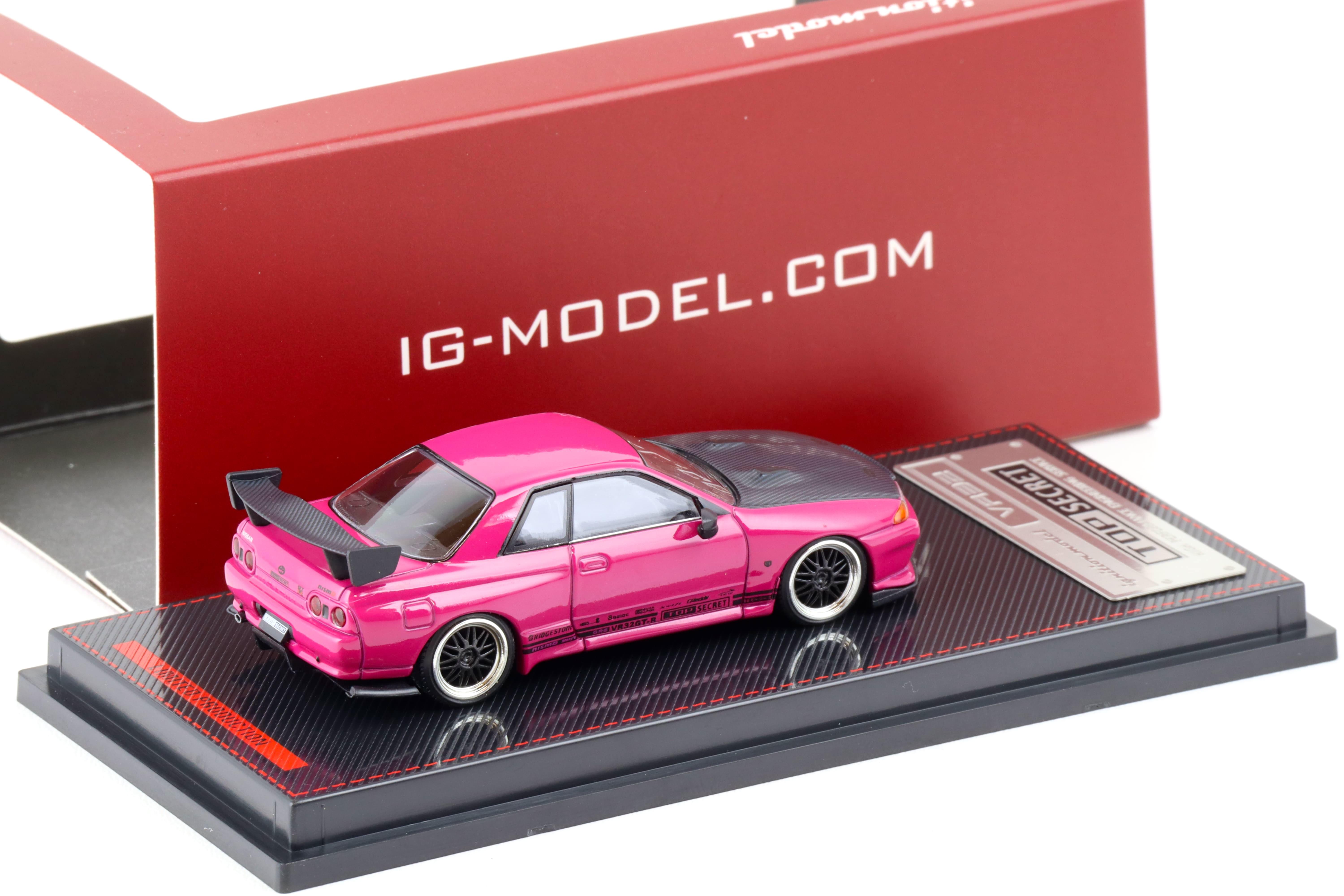 1/64 Ignition Nissan Skyline TOP SECRET GT-R (VR32 Titanium