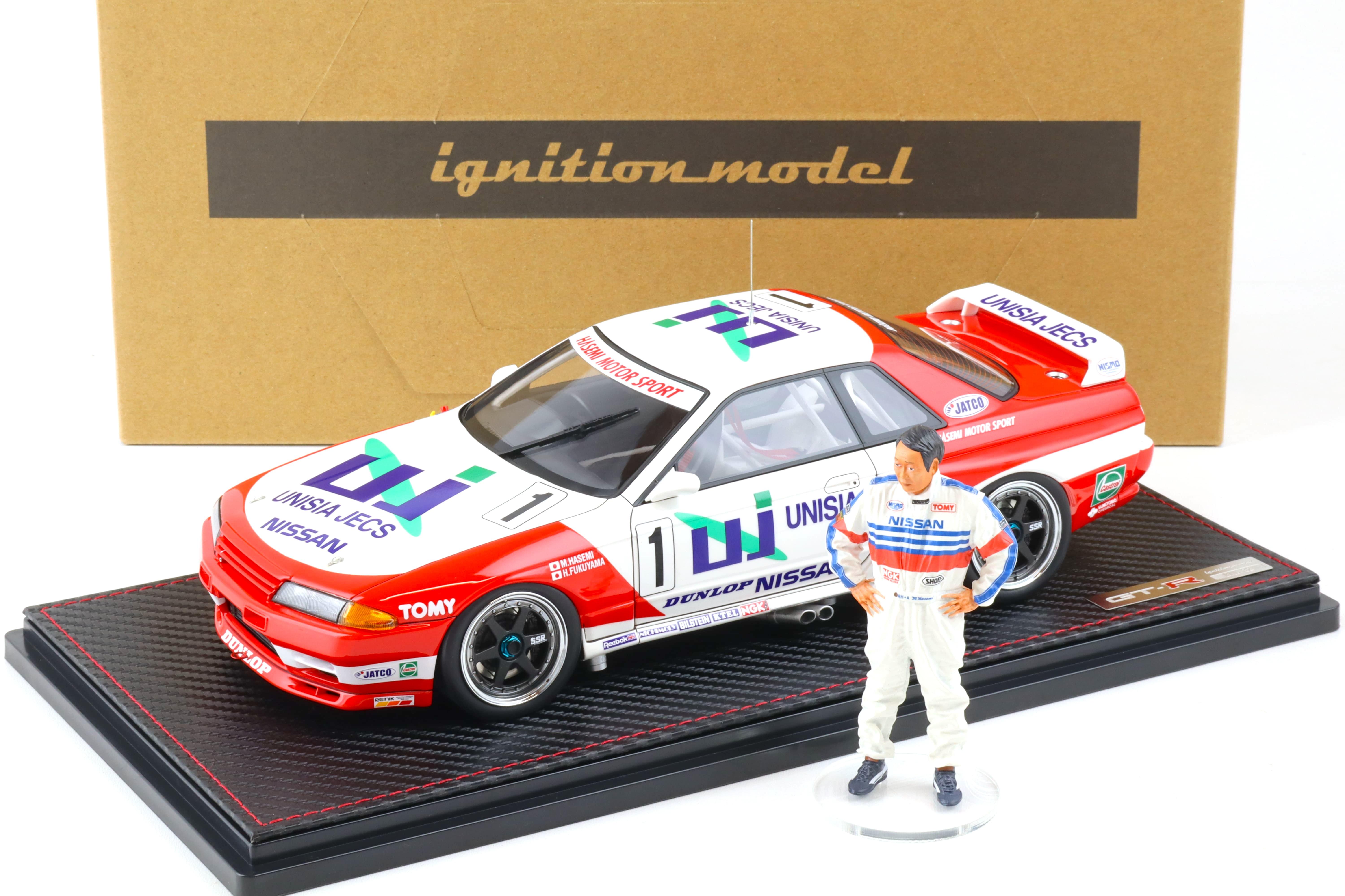 IG 1/18 ユニシア ジェックス スカイライン No.1 1993 JTC