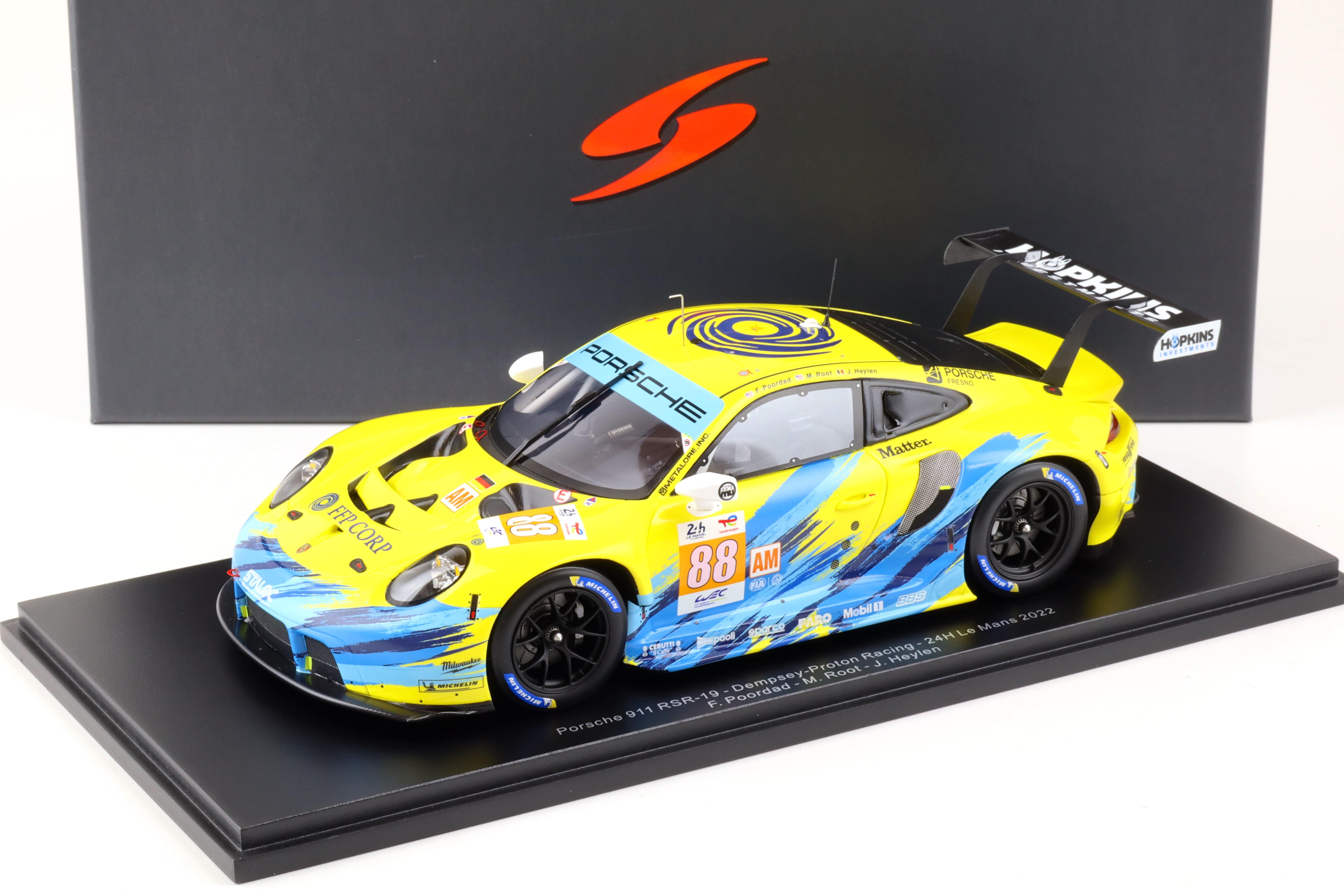 1:18 Spark Porsche 911 RSR-19 Dempsey-Proton Racing 24h Le