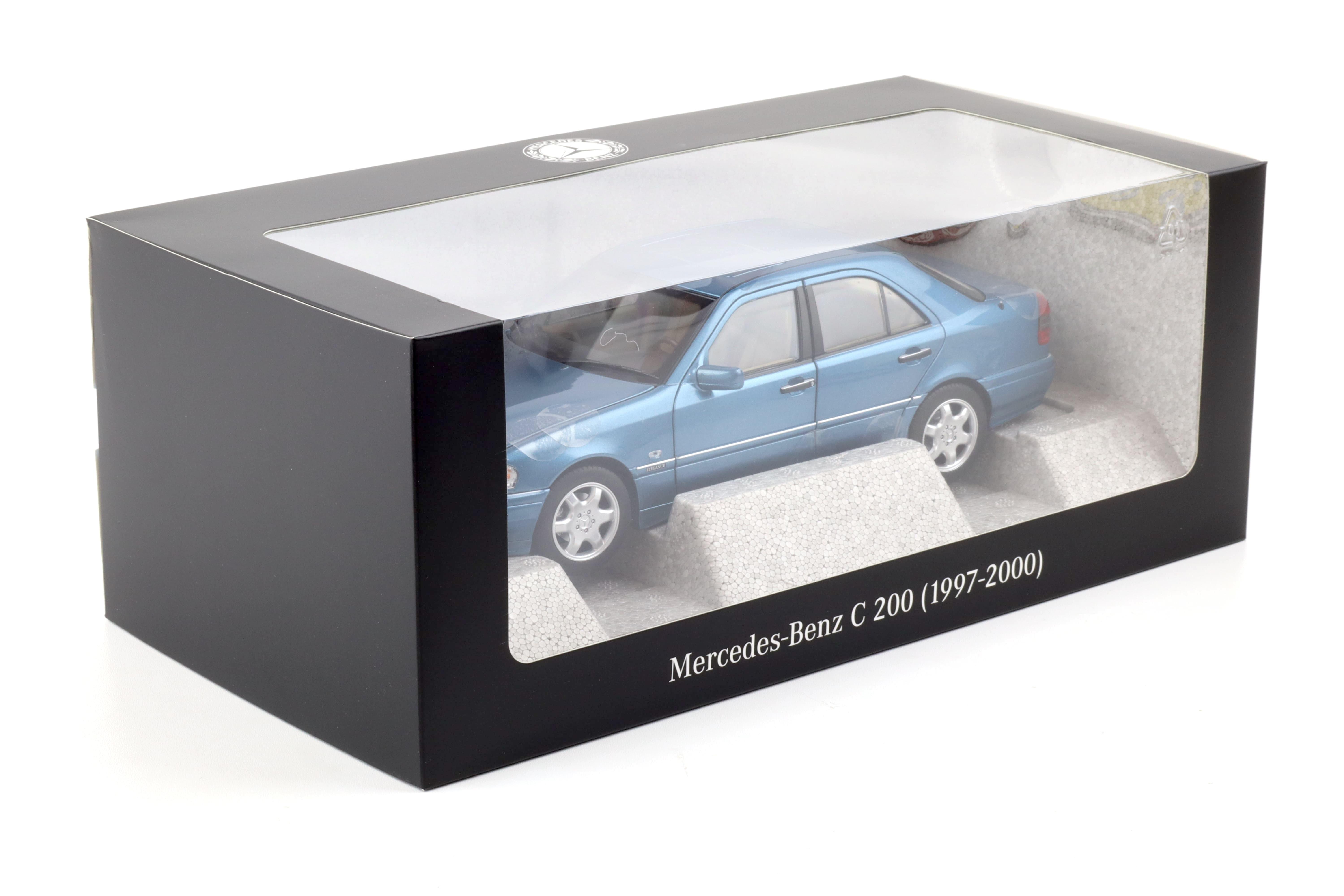 1:18 Norev Mercedes C200 Limousine C-Class W202 aquamarine