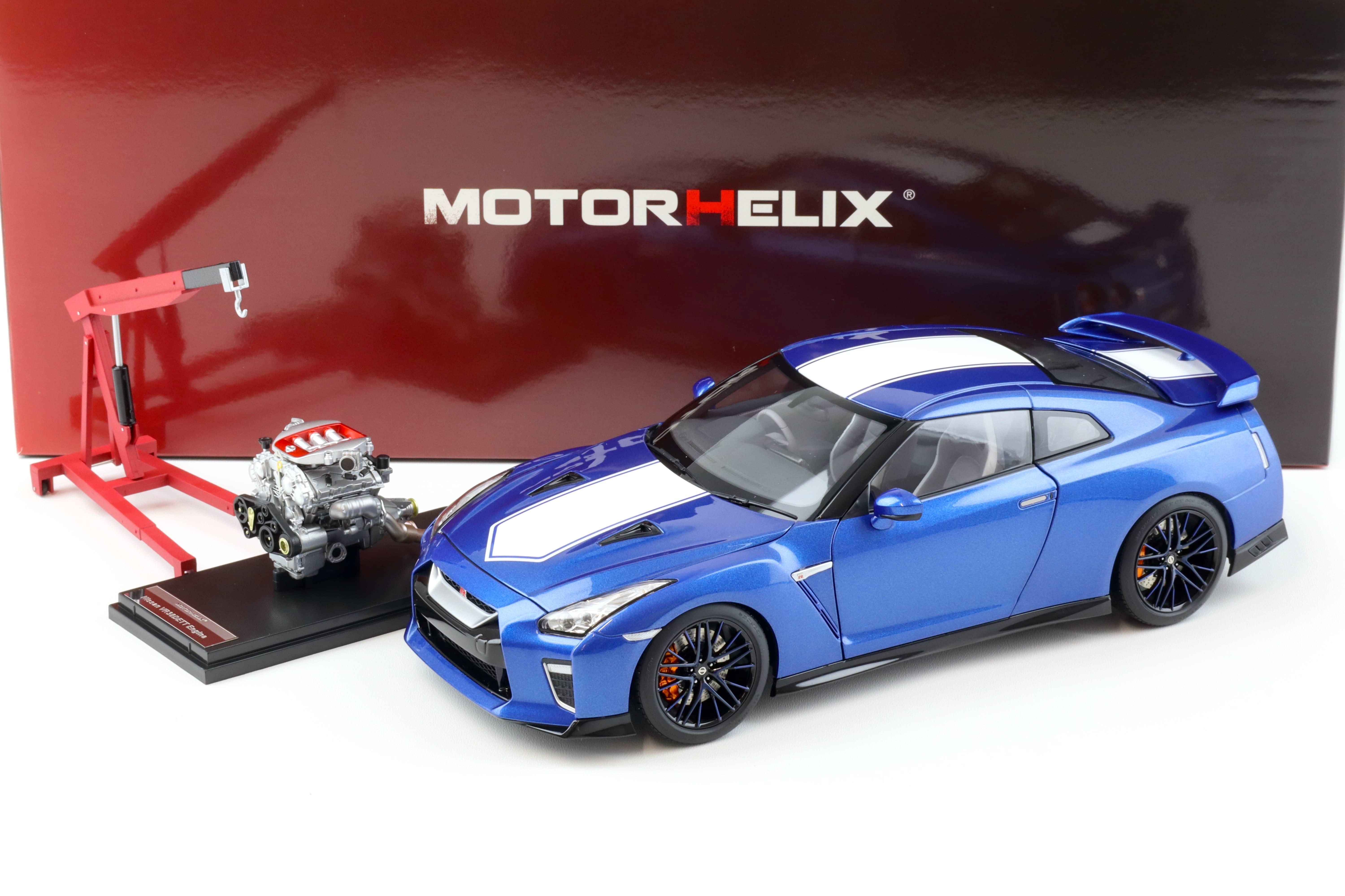 1:18 Motorhelix Nissan GT-R (R35) 50th Anniversary Wangan