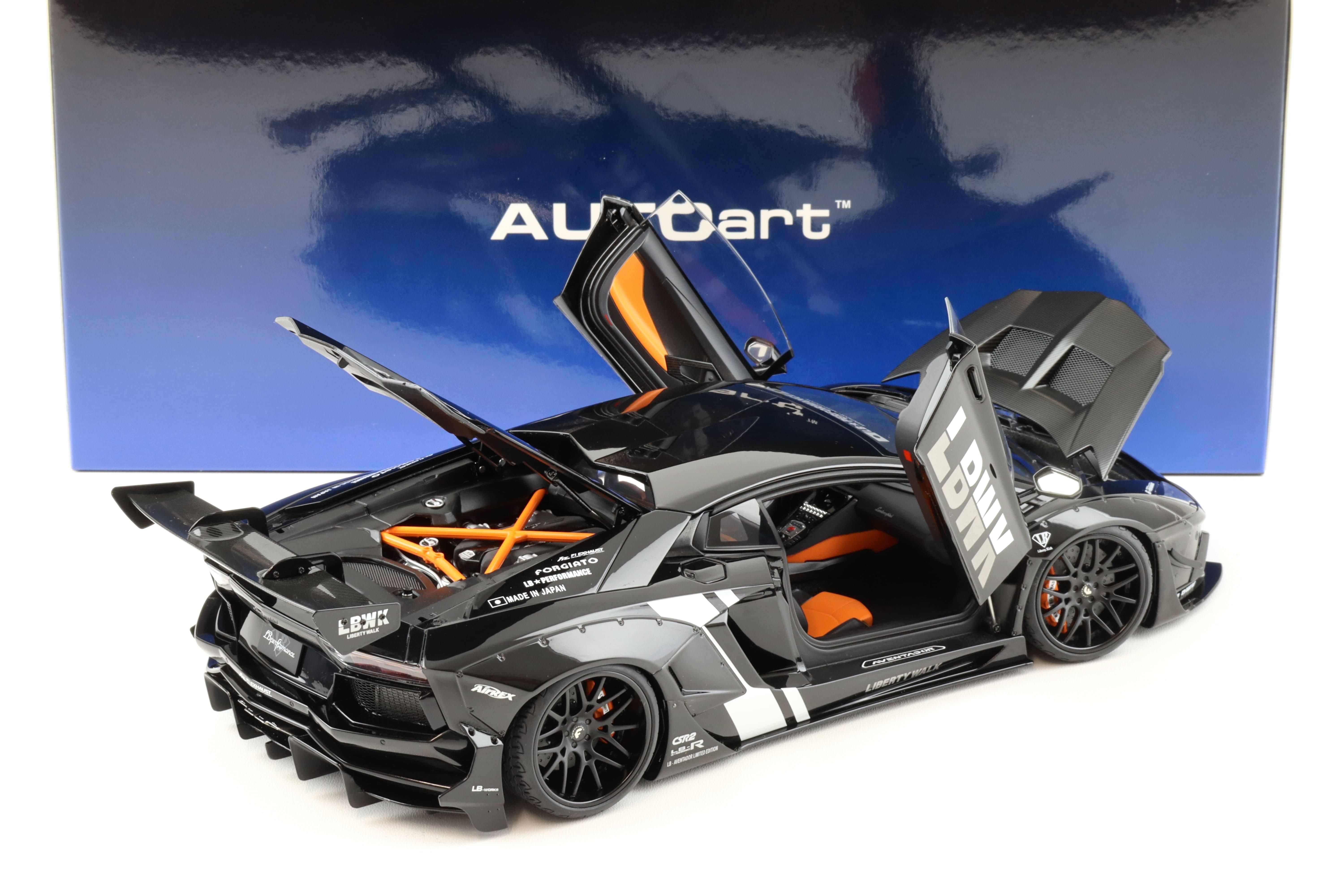 AUTOart 1/18 Liberty Walk LB-WORKS Lamborghini Aventador