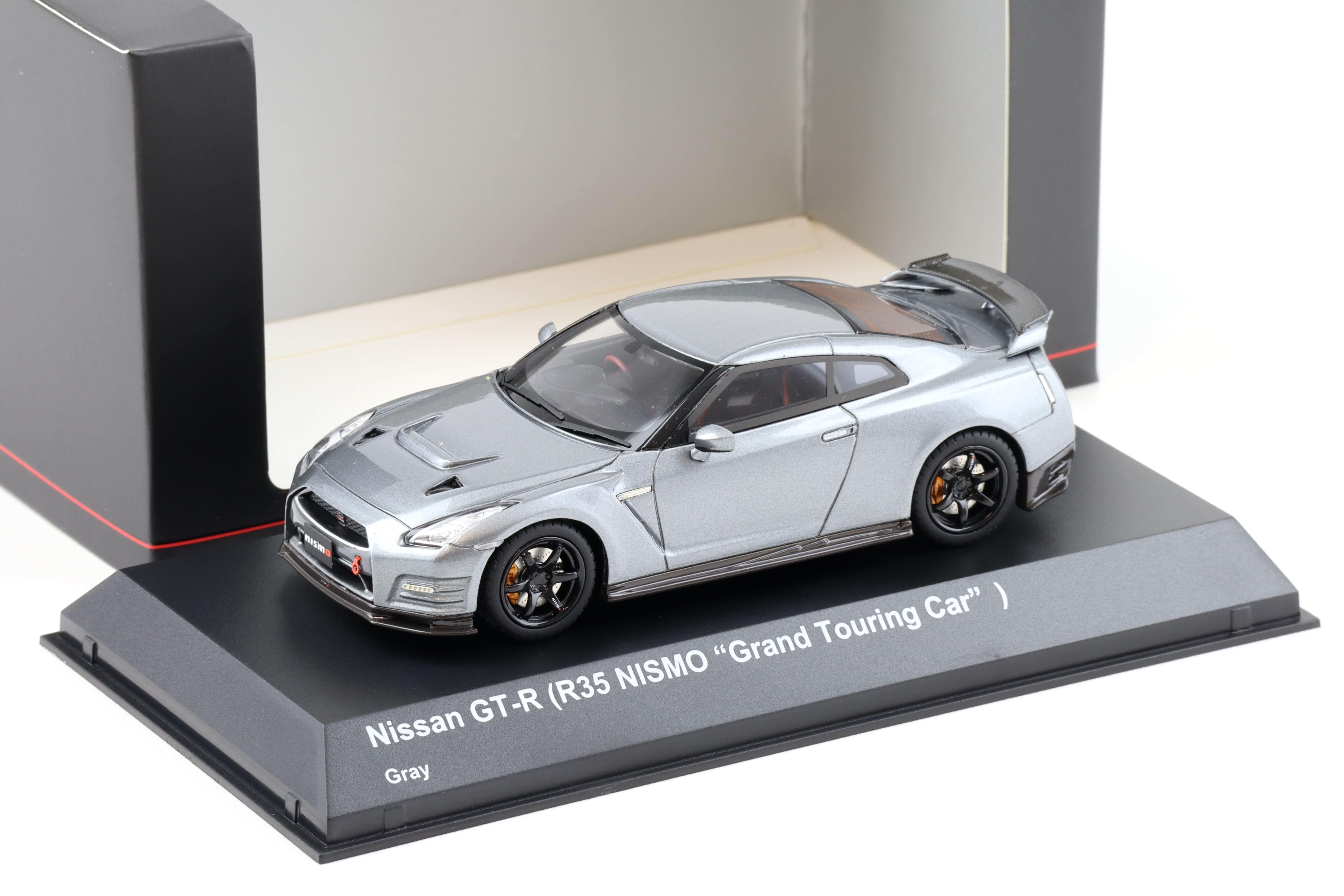 1:43 Kyosho Nissan GT-R R35 Nismo Grand Touring Car grey