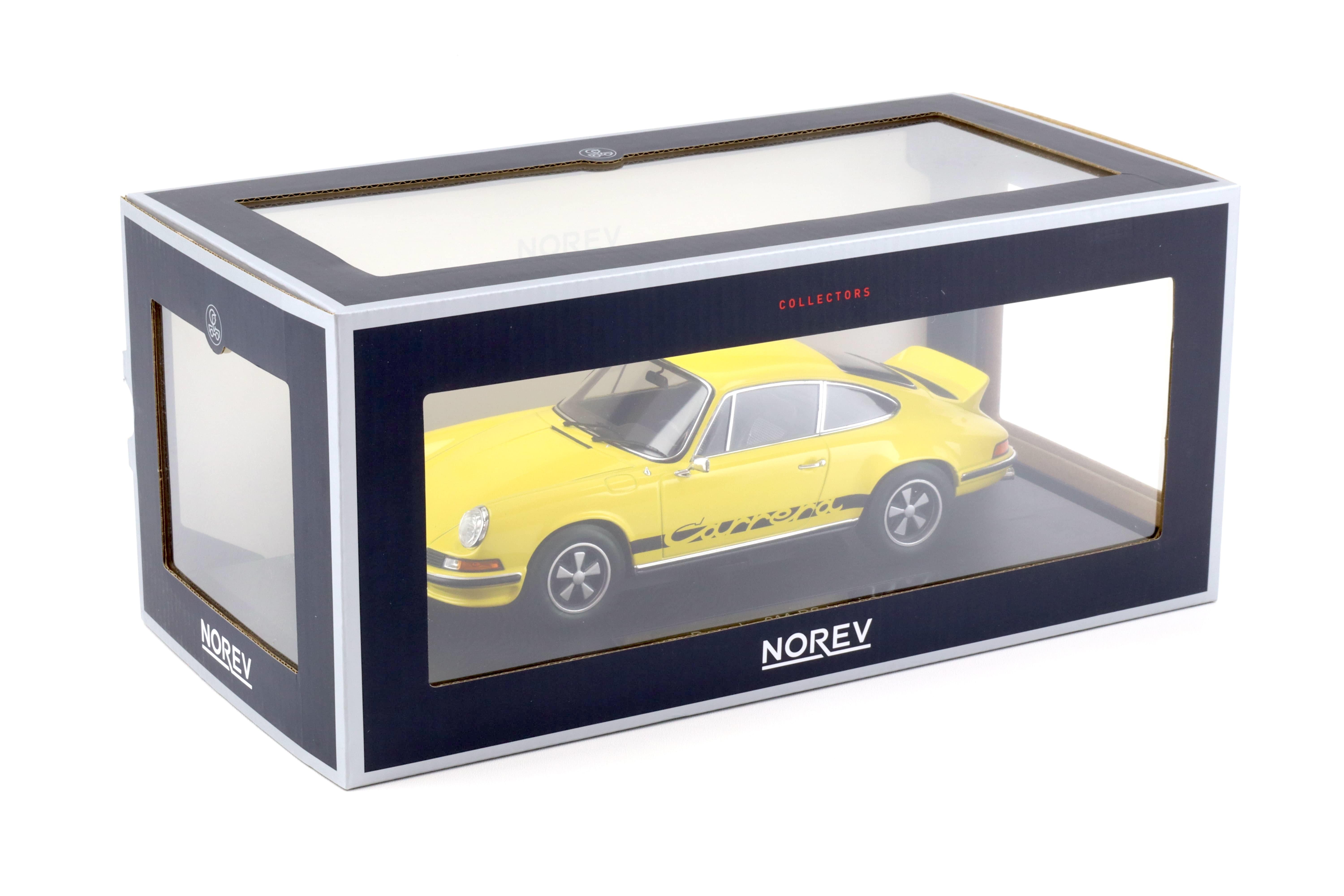 1:18 Norev Porsche 911 Carrera RS Touring 1973 Yellow/ Black