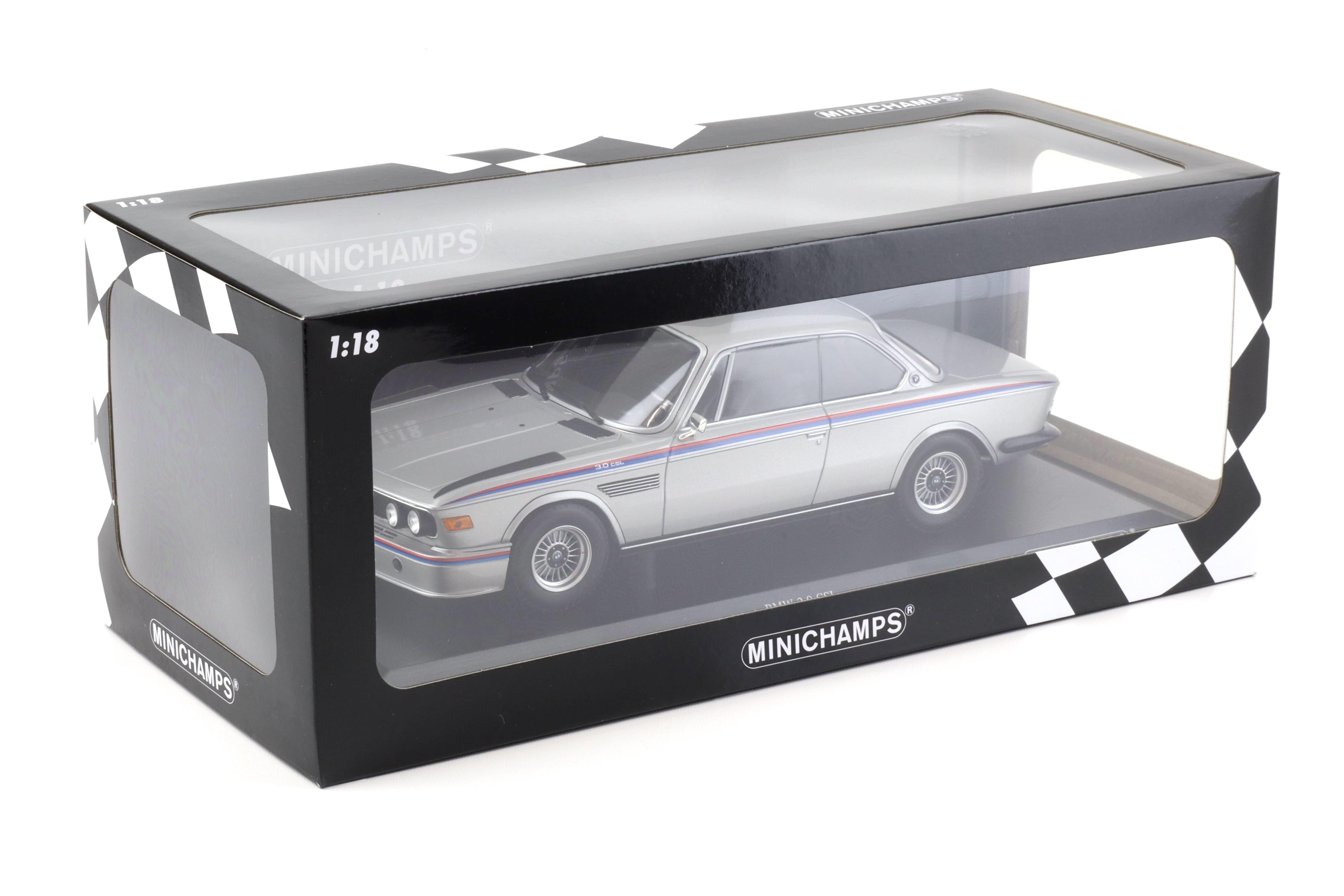 1:18 Minichamps BMW 3.0 CSL Coupe 1973 Silver | eBay