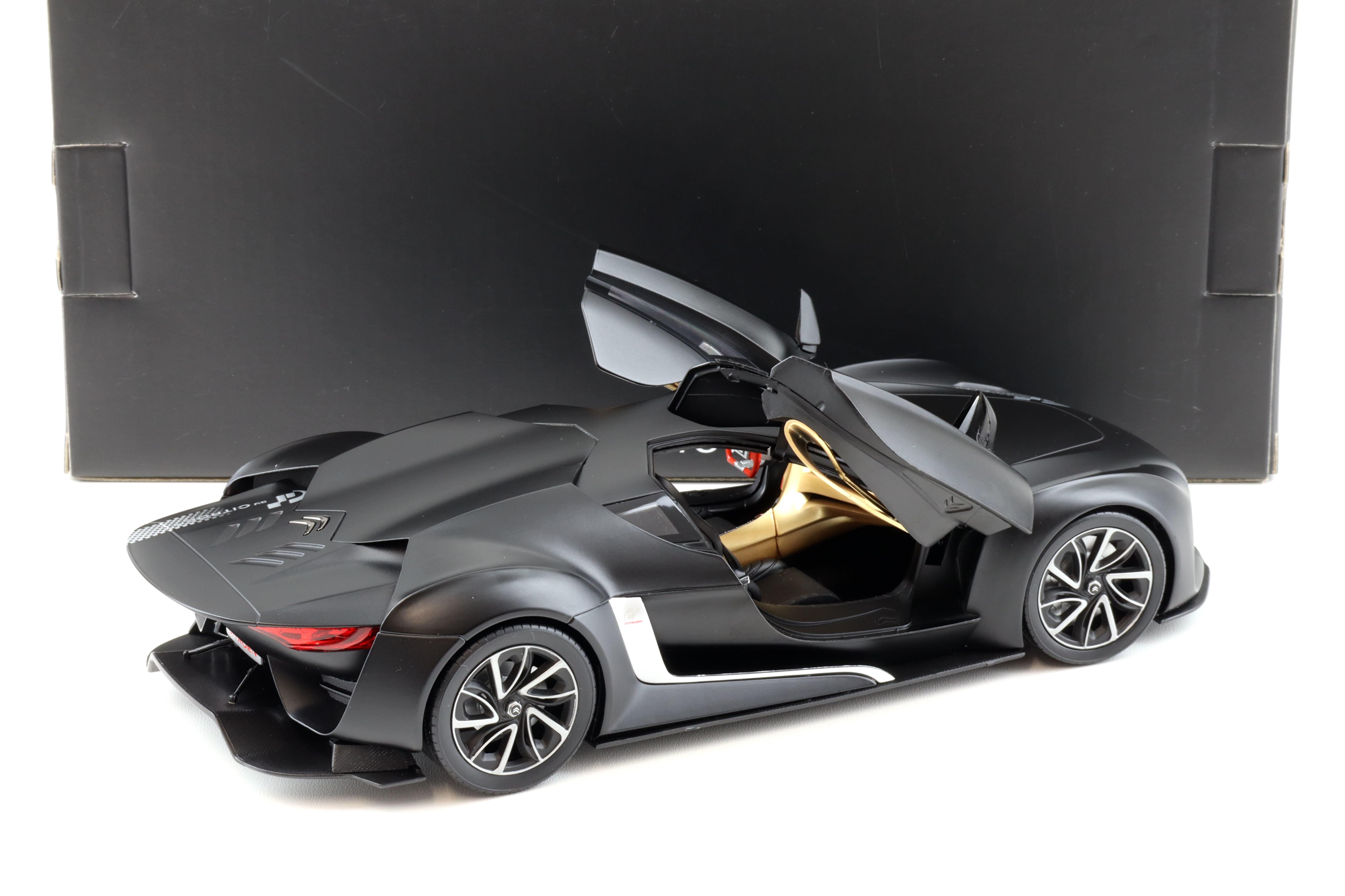 1:18 Norev GT by Citroen Concept Car matt black 2008 | eBay