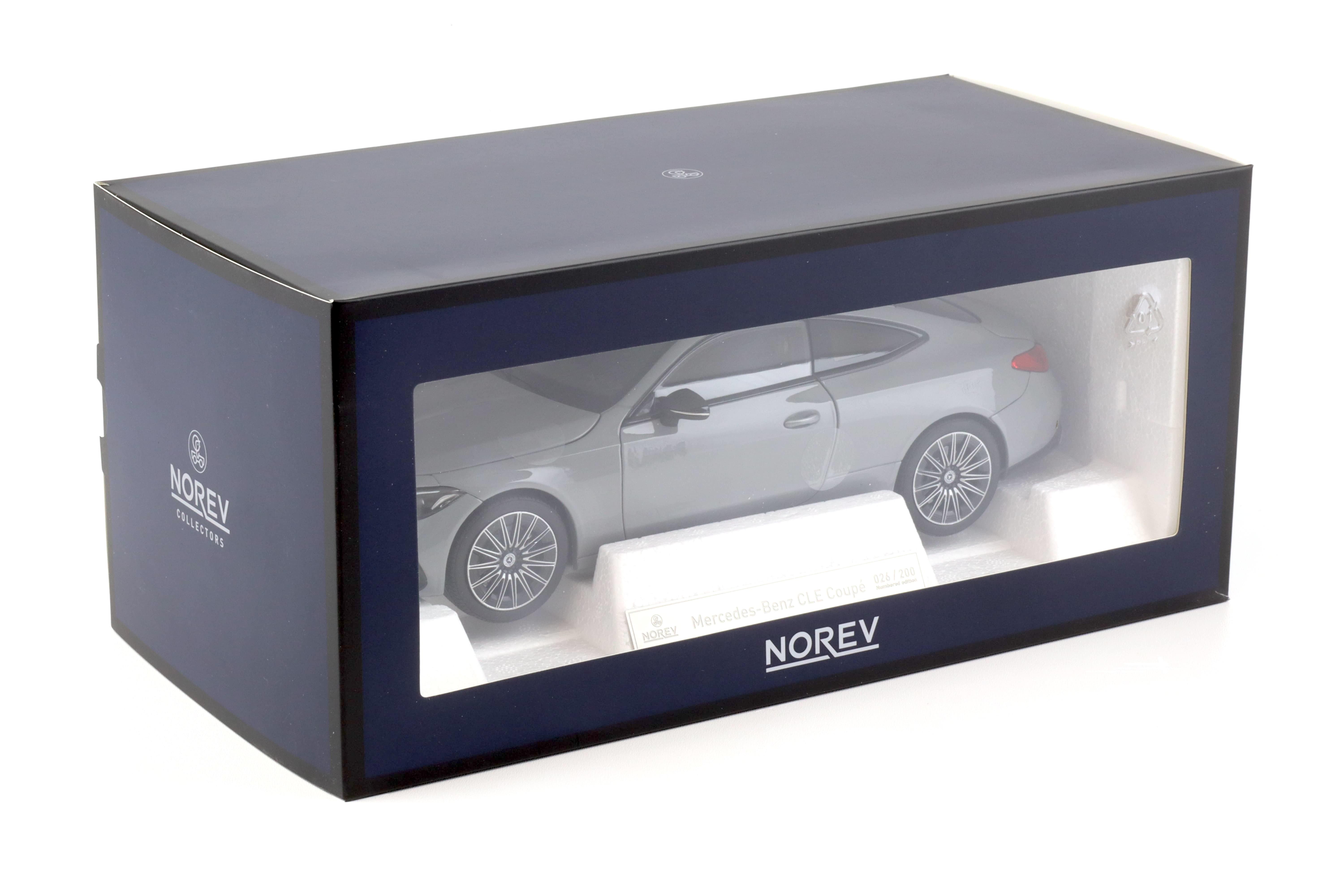 1:18 Norev Mercedes CLE Coupe C236 Alpine grey 2024