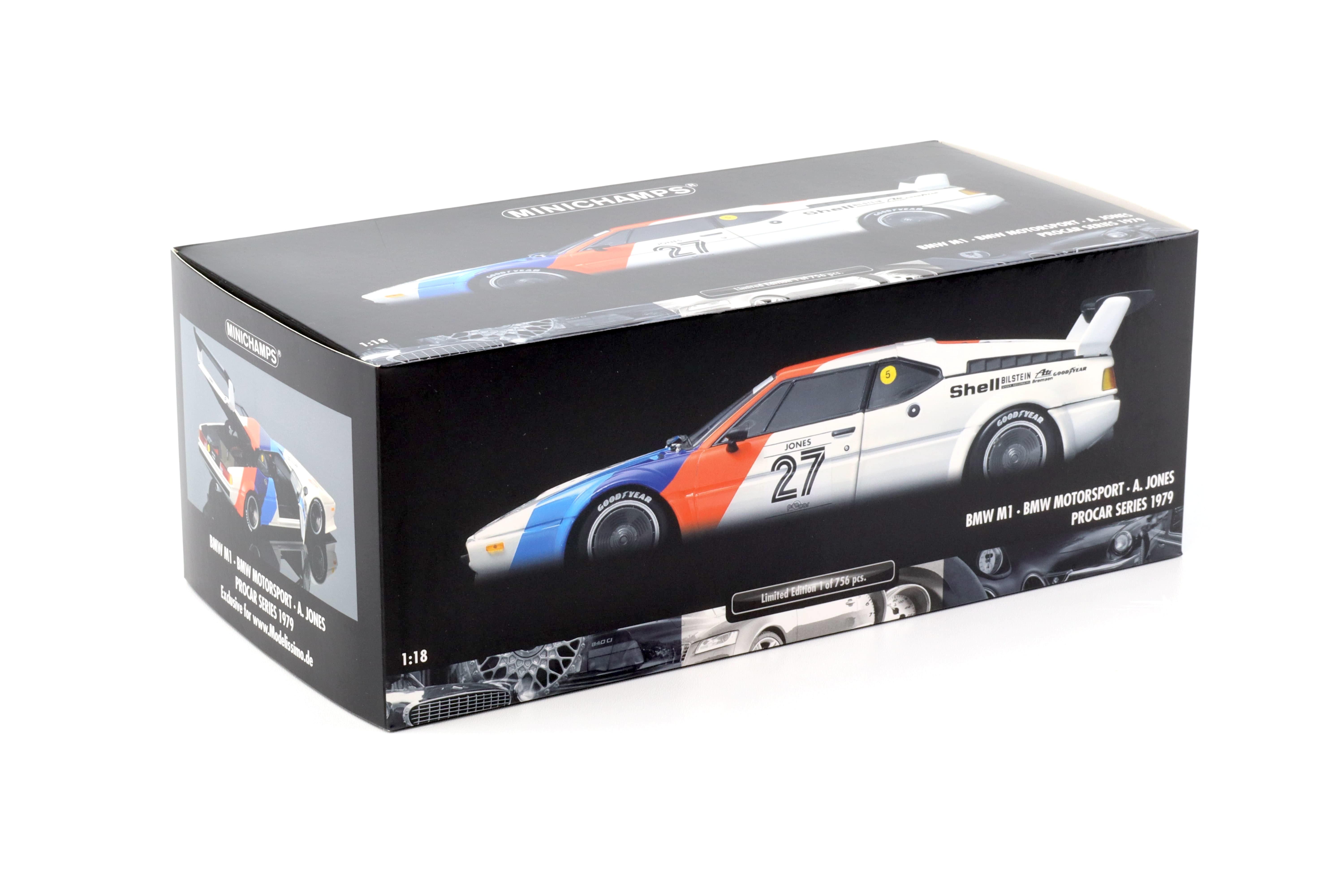 1:18 Minichamps BMW M1 Procar BMW Nederland #99 T.Hezemans