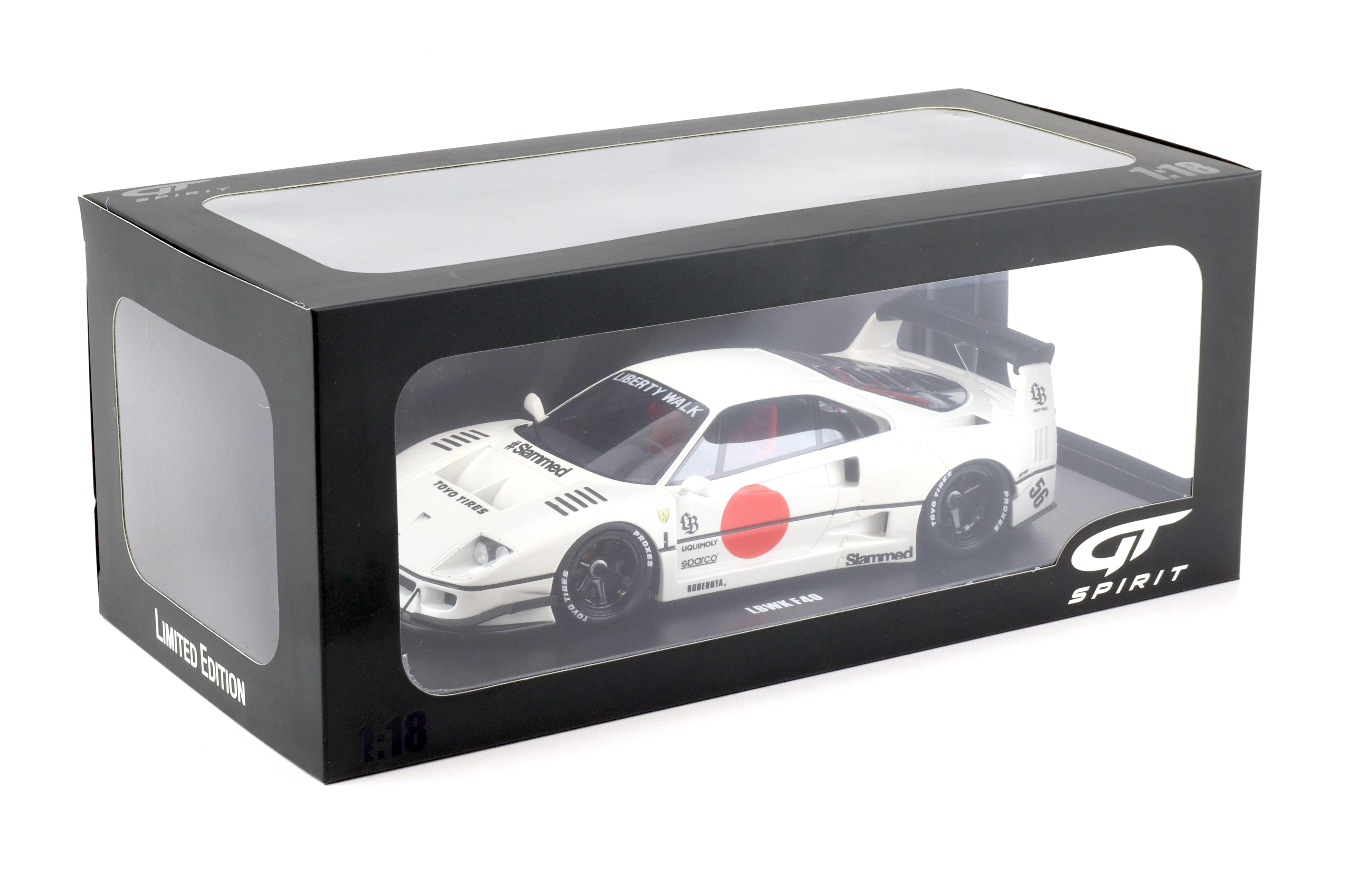 Preorder] GT Spirit 1:18 LB-Works F40 White 2023 – Horizon
