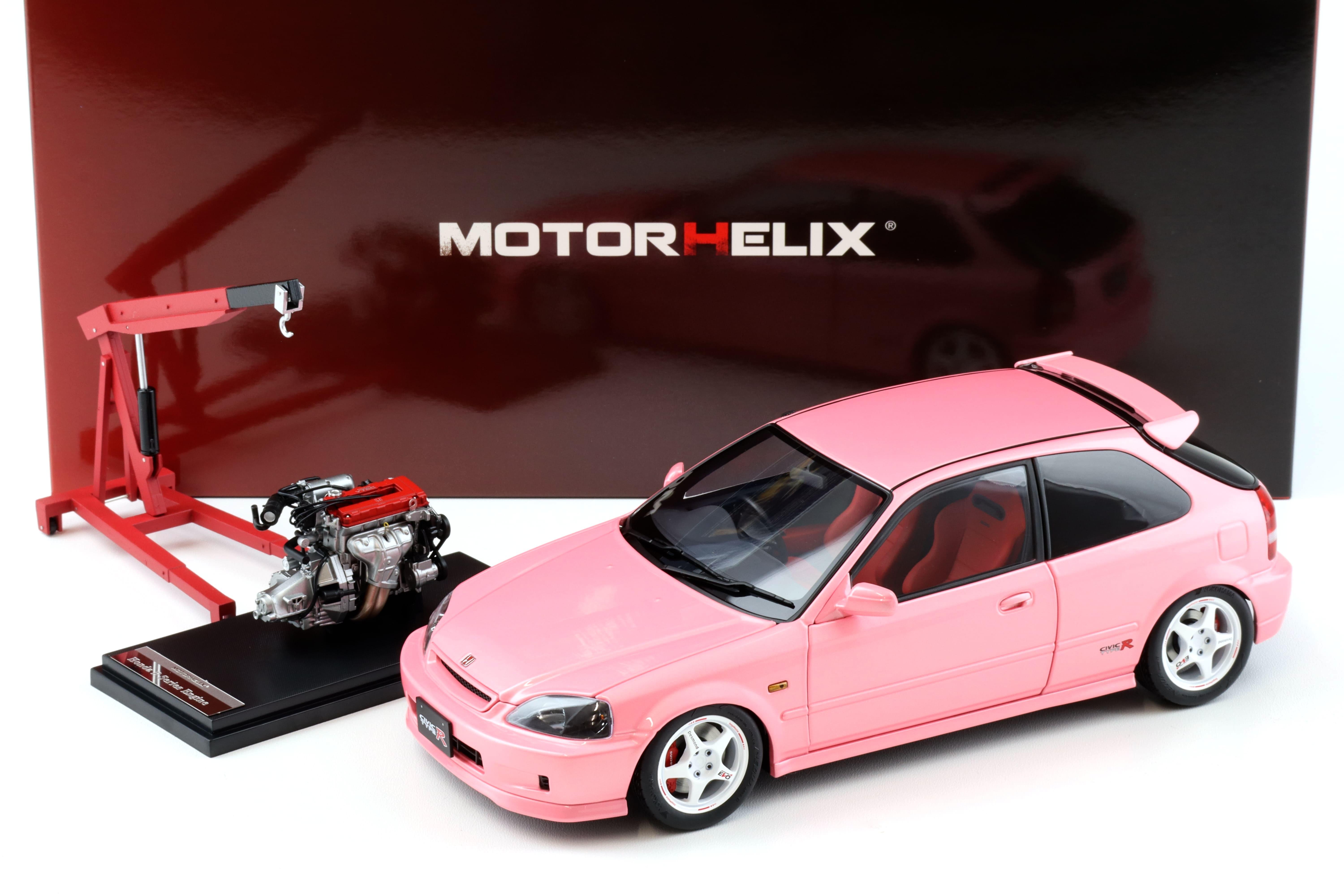 MotorHelix 1/18 Honda Civic Type-R Late Version (EK9) in