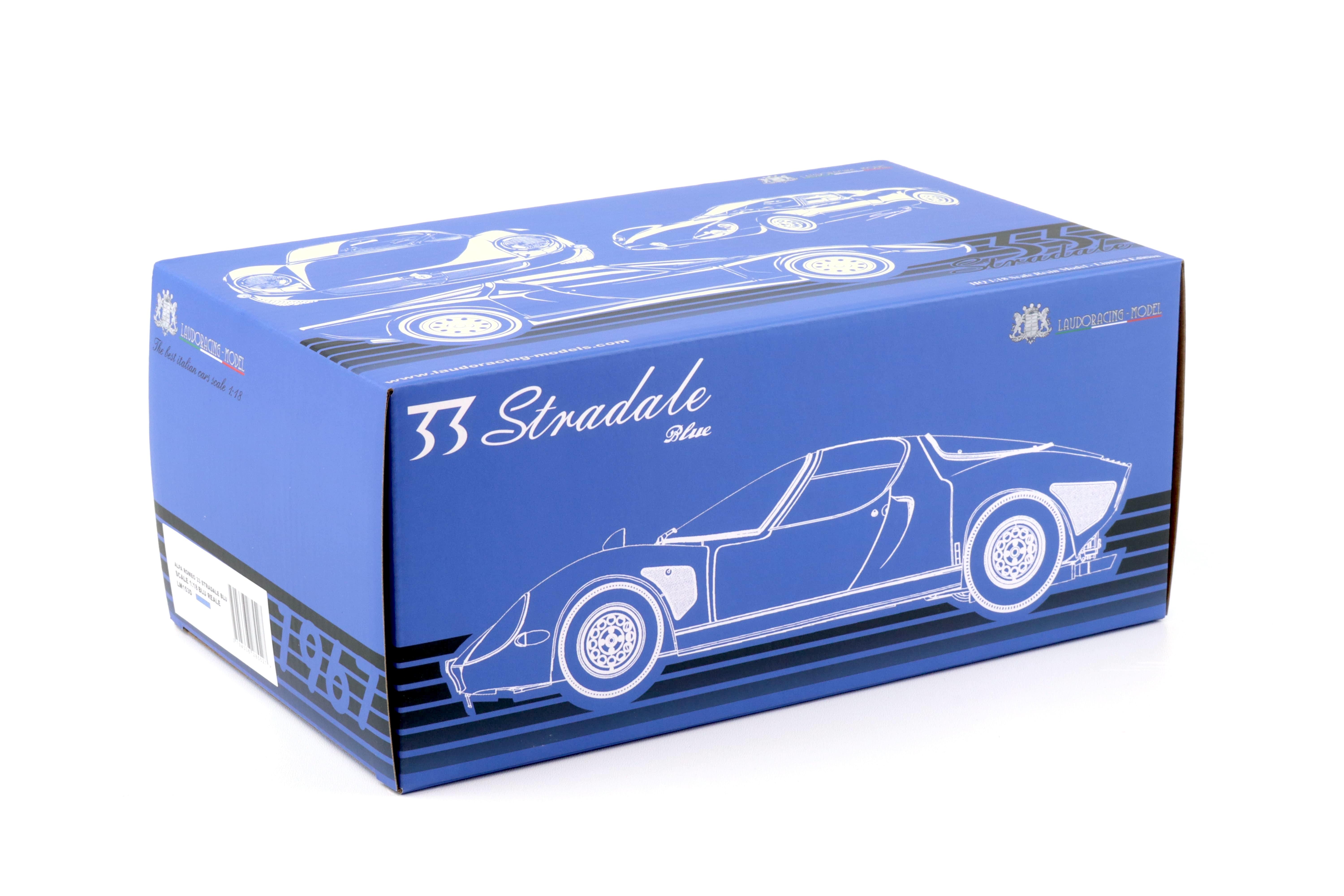 1:18 Laudoracing-Model Alfa Romeo 33 Coupe Stradale D