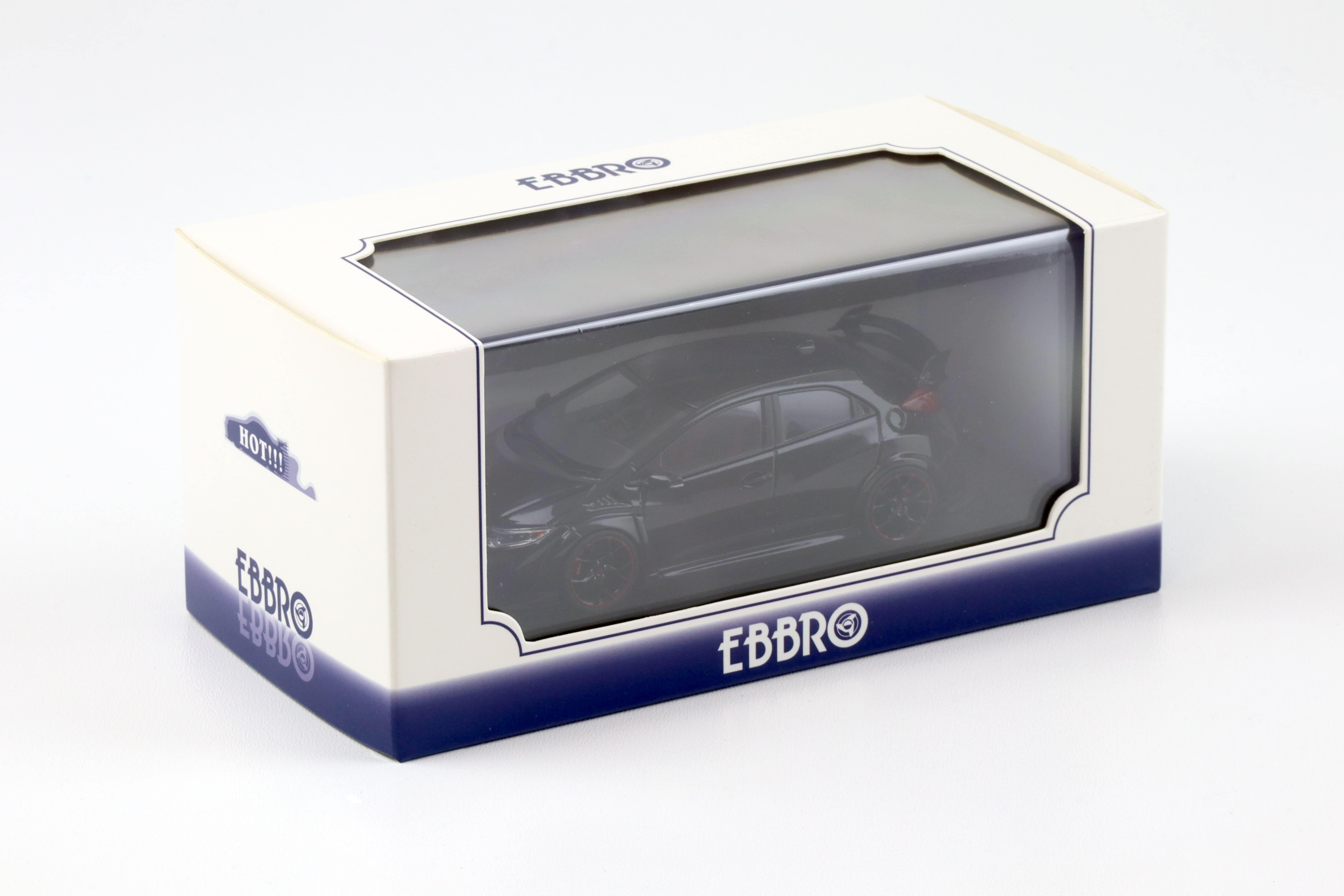 1:43 Ebbro Honda Civic Type R 2015 UK License Plate Crystal