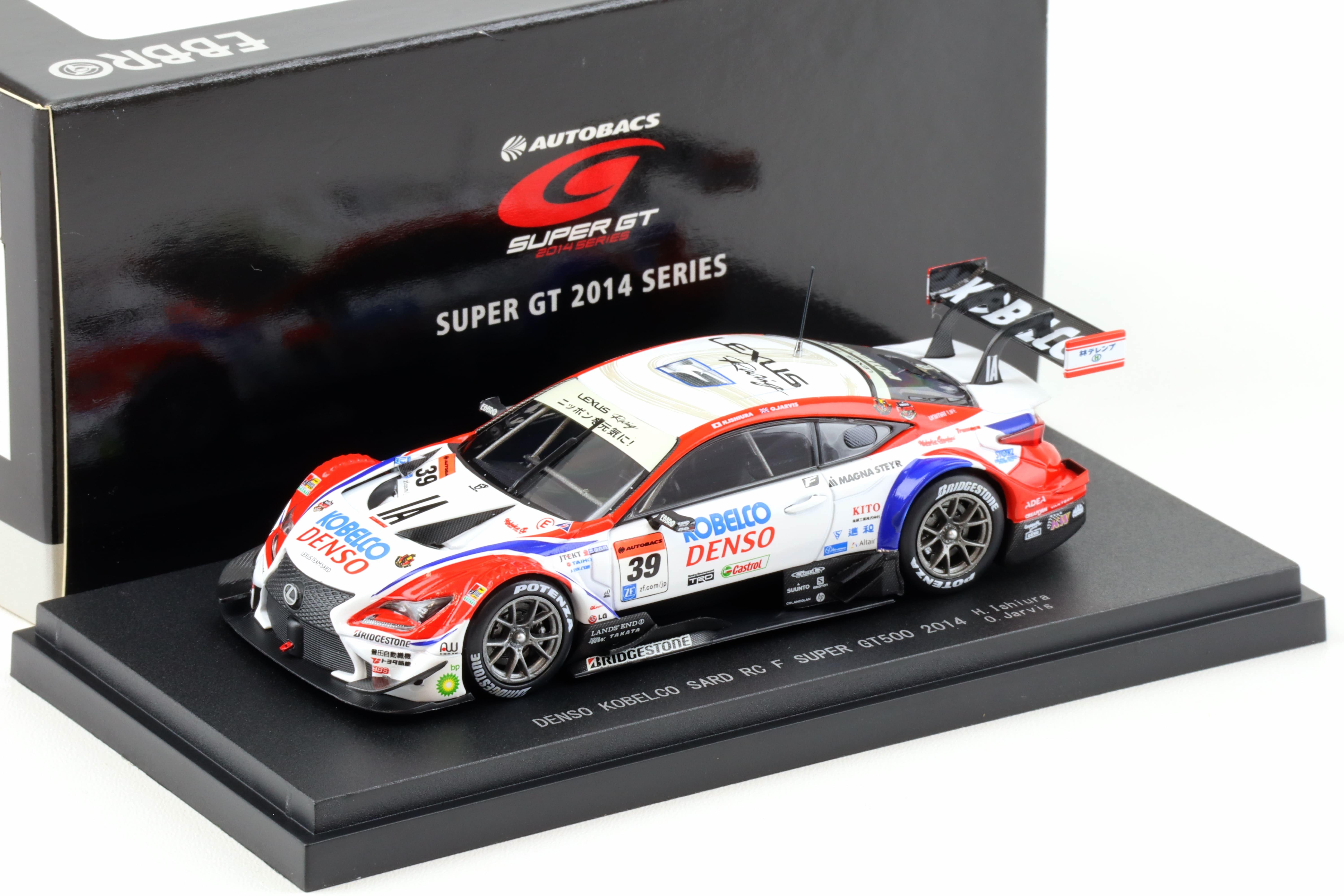 ミニカー EBBRO DENSO KOBELCO SARD RCF 1/43 GT500 modul.php?modul=produkte&