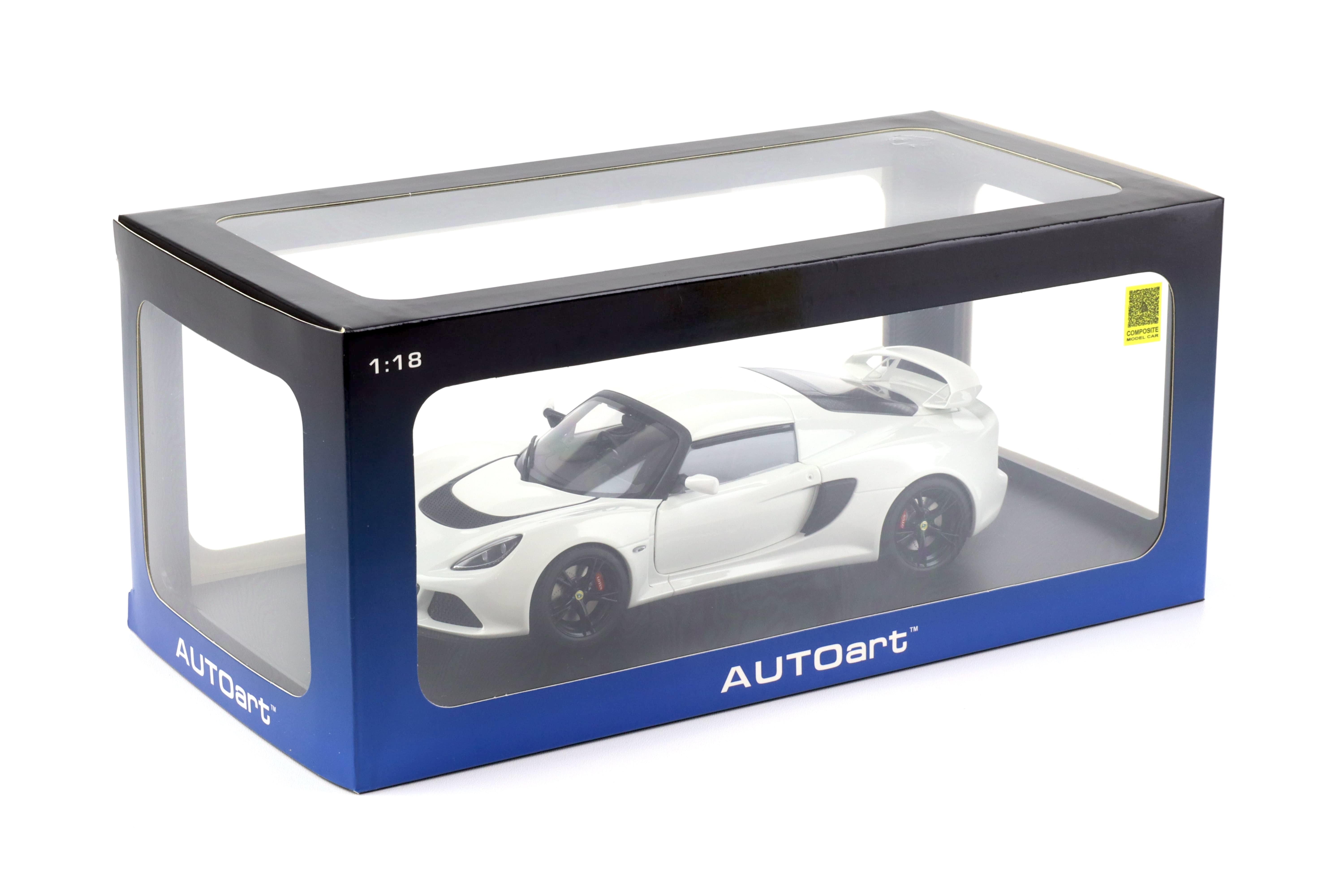 101-006 オートアート 1/18 ロータス エキシージ S White Amazon | AUTOart 1/18 ロータス エキシージ S ホワイト 完成品