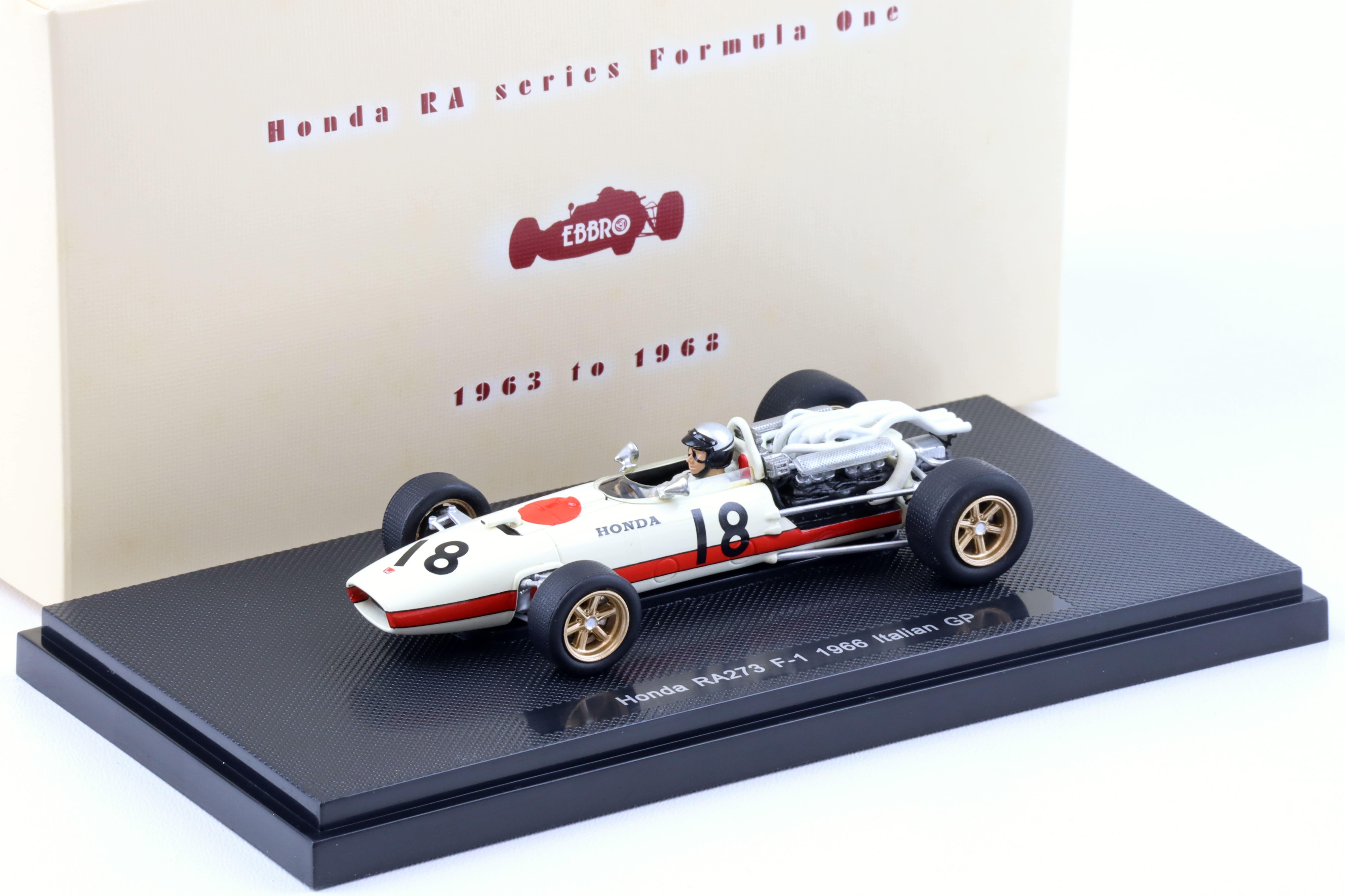 1:43 Ebbro Honda F-1 RA273 Italy GP 1966 R.Ginther #18 | eBay