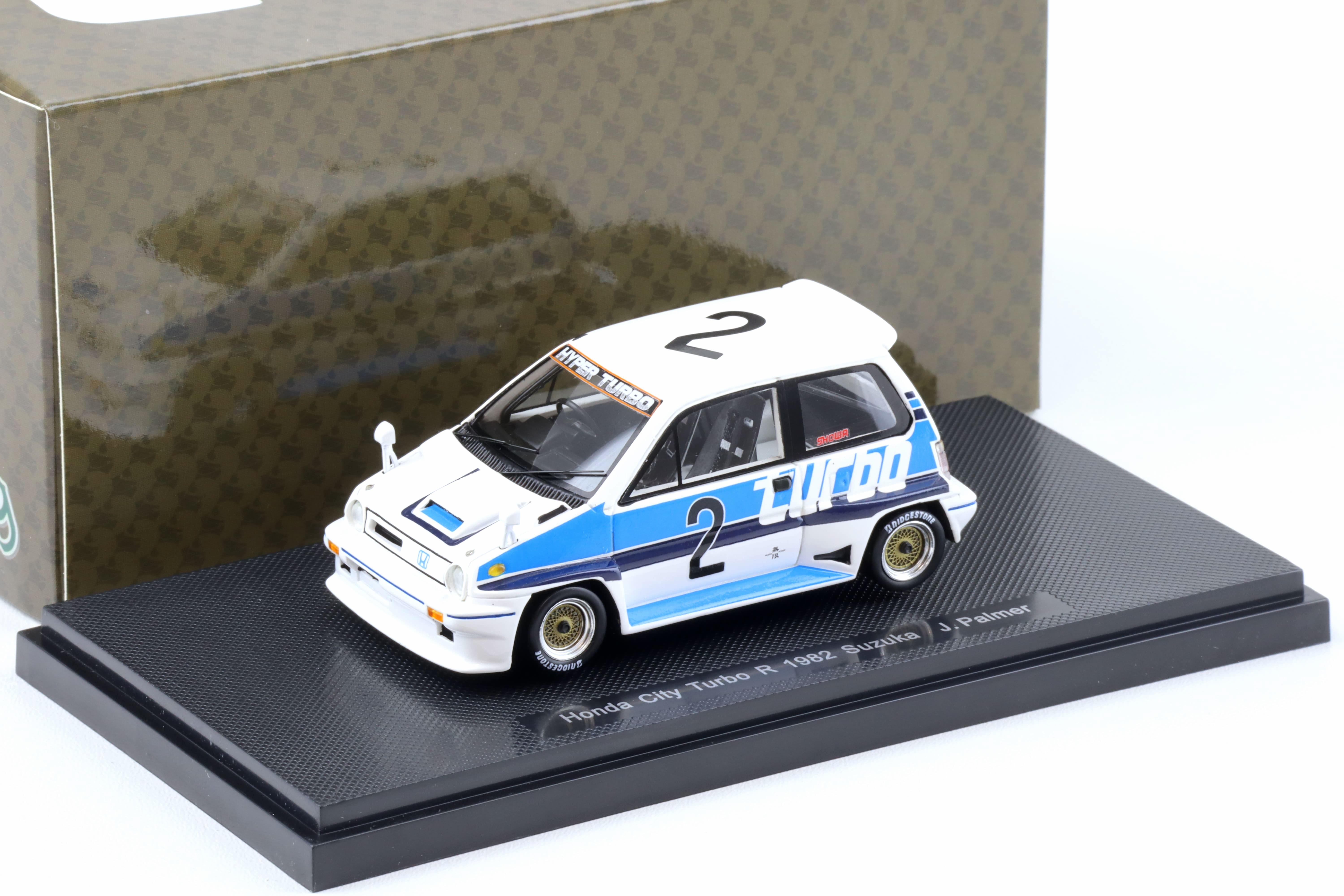 1:43 Ebbro Honda City with alloy wheels 1981 miniature car