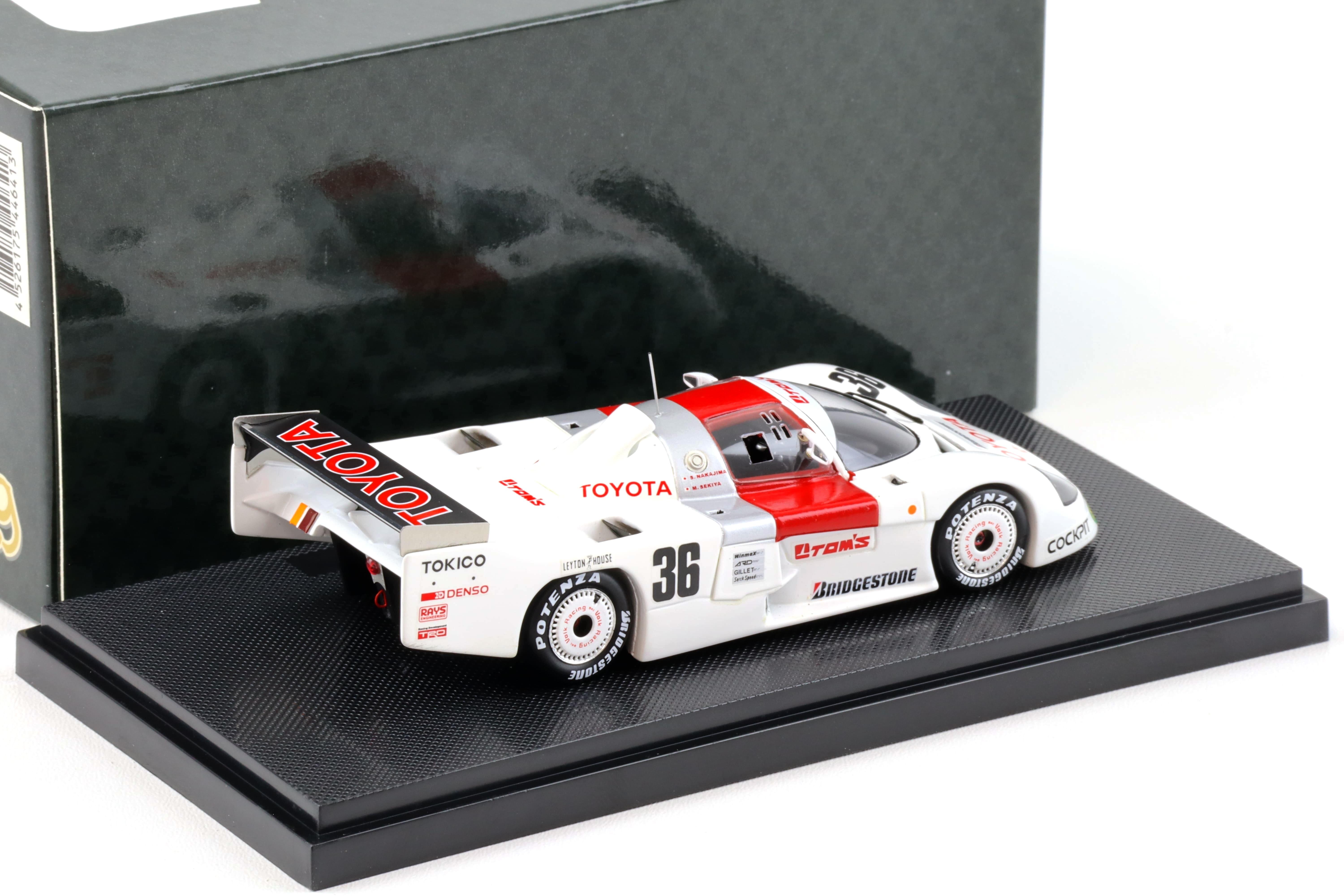 1/43 Spark Toms 86C-L Toyota 1986 Le Mans | eBay