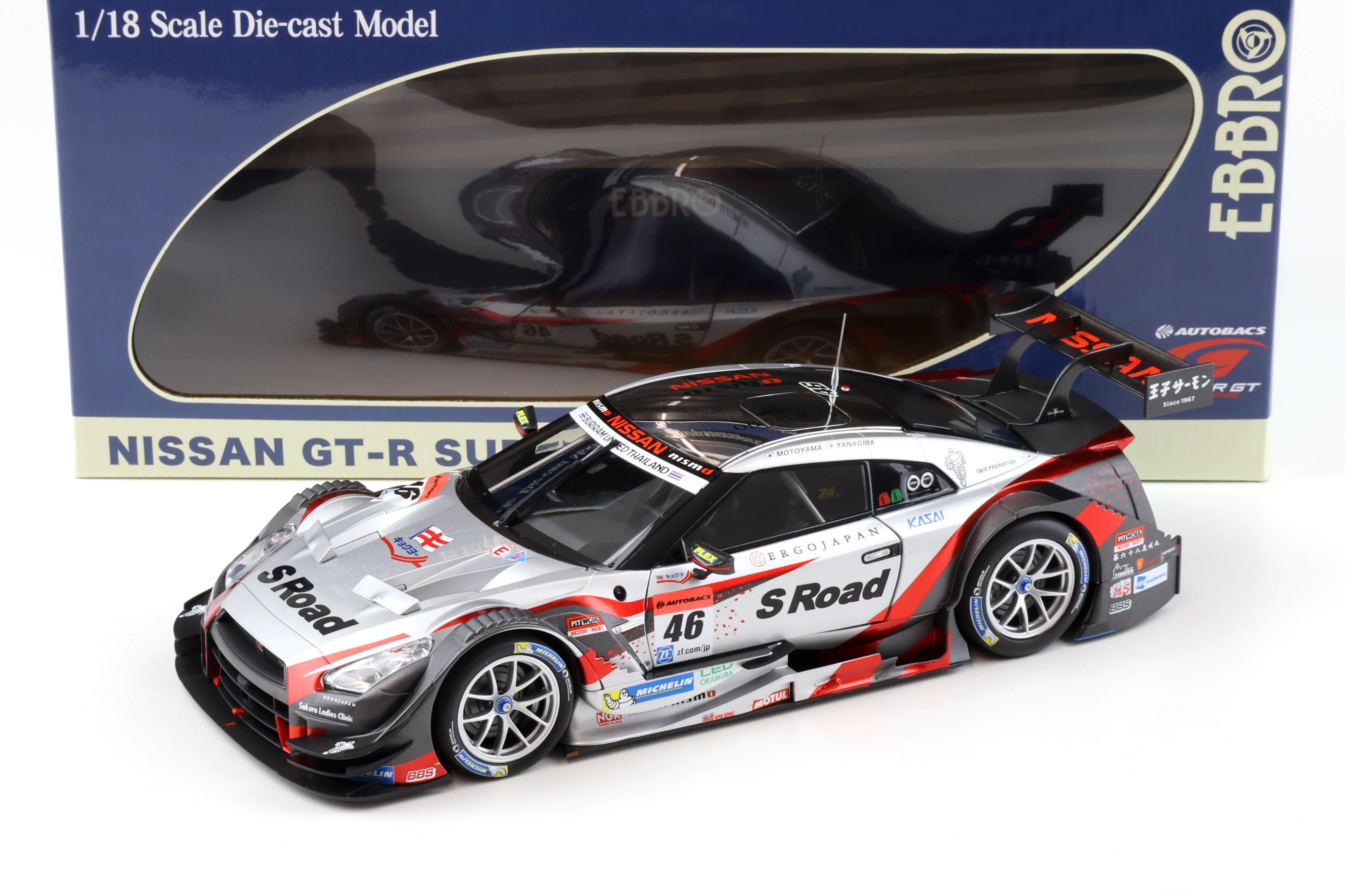 希少1/18 S Road MOLA GT-R 2015 スーパーGT エブロ 希少1/18 S Road MOLA GT-R 2015 スーパーGT エブロ