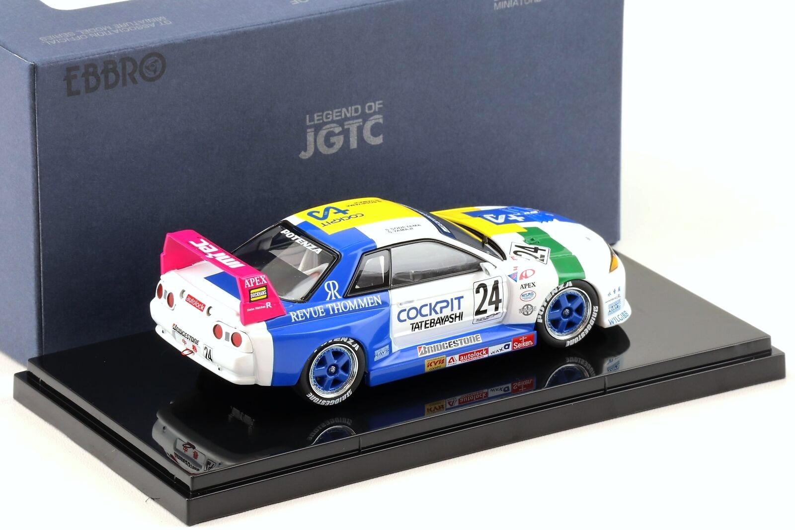 1:43 Ebbro Nissan GT-R R32 COCKPIT TATEBAYASHI GT-R JGTC 1994 #24