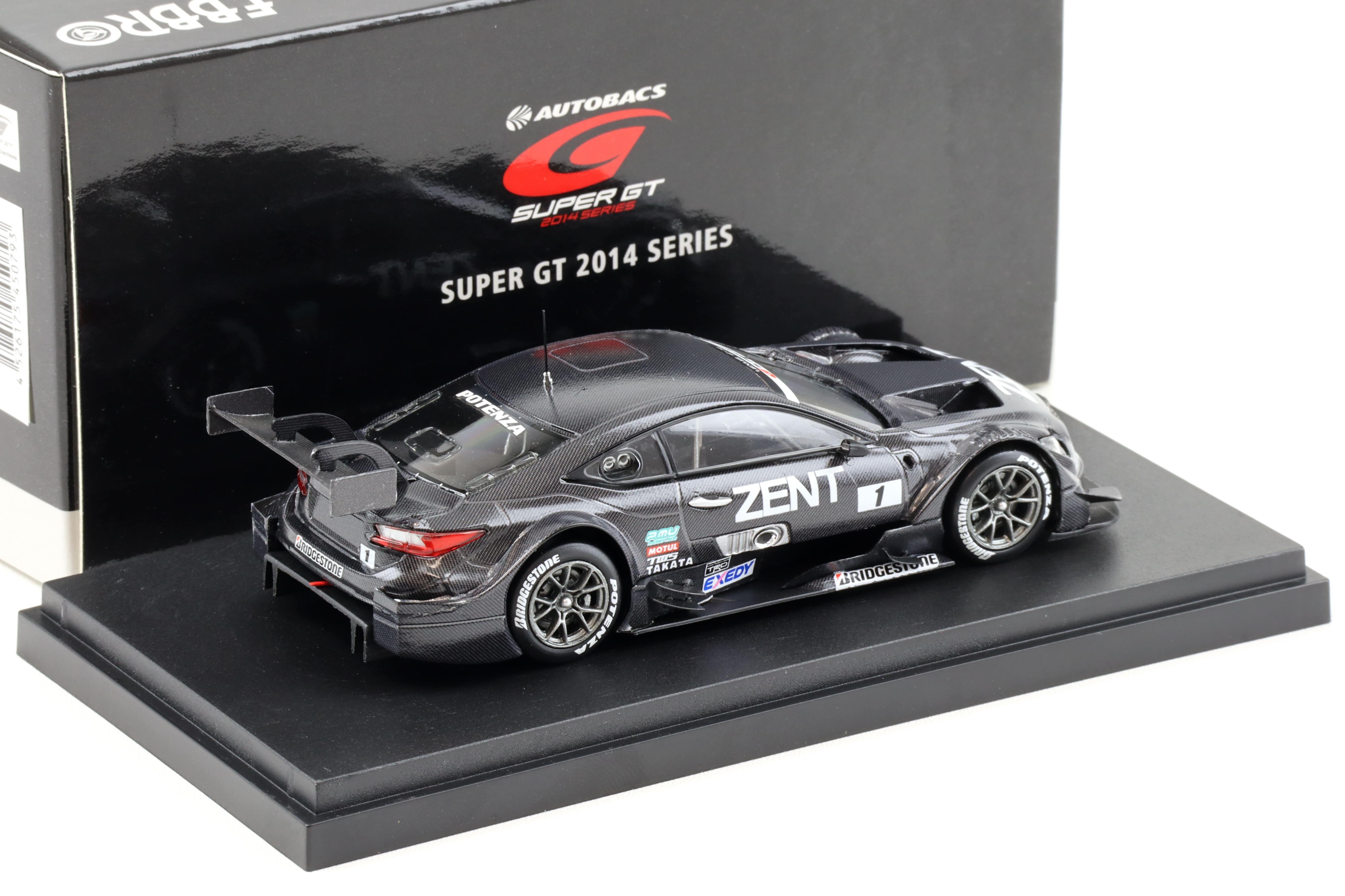 【まとめ買い】 Ebbro 1:43 Lexus Car Test F RC CERUMO ZENT GT500 Super F RC ミニカー