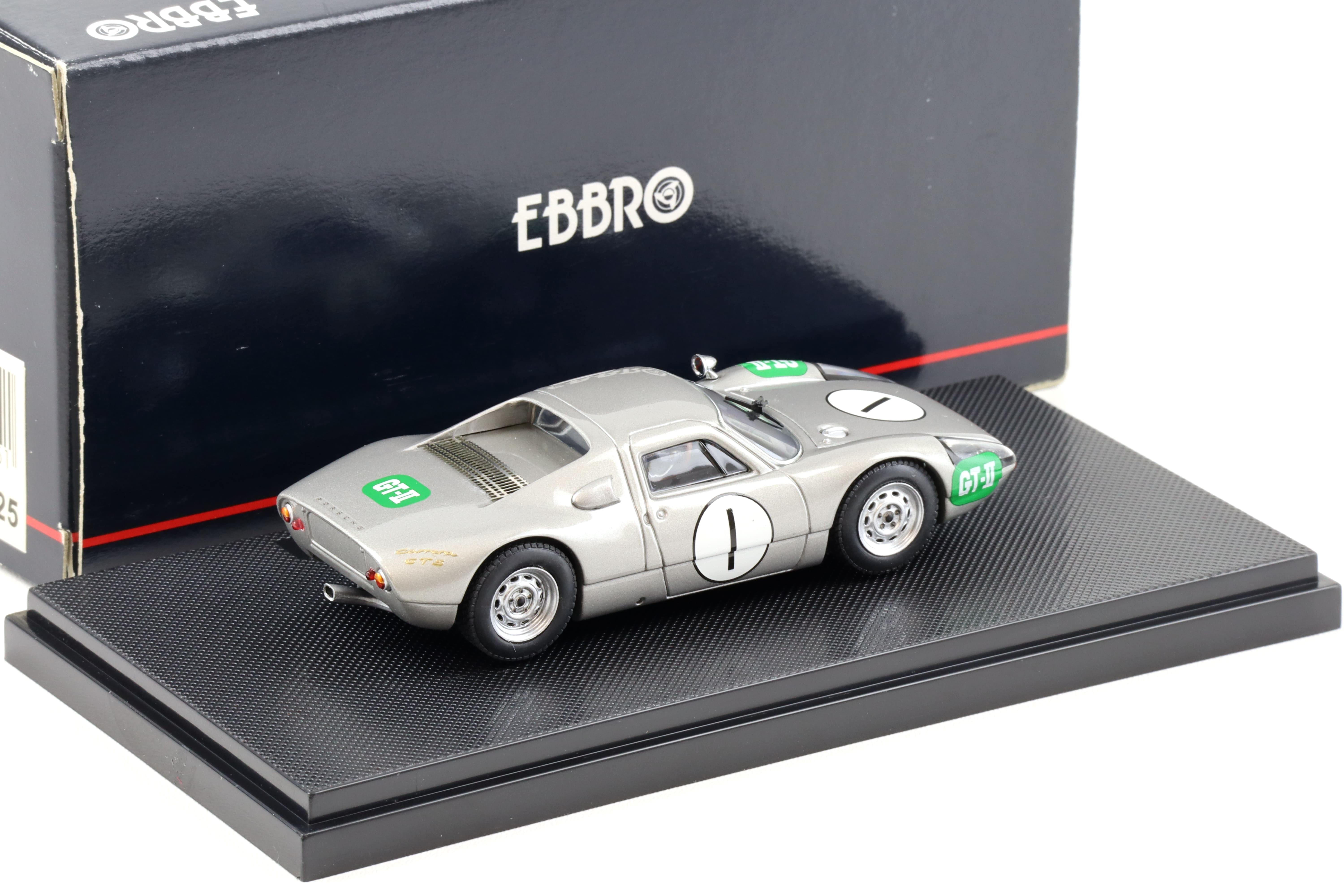 公式 1:43 Ebbro Porsche 904 Carrera GTS 1964 Japan GP #1 | eBay レーシングカー