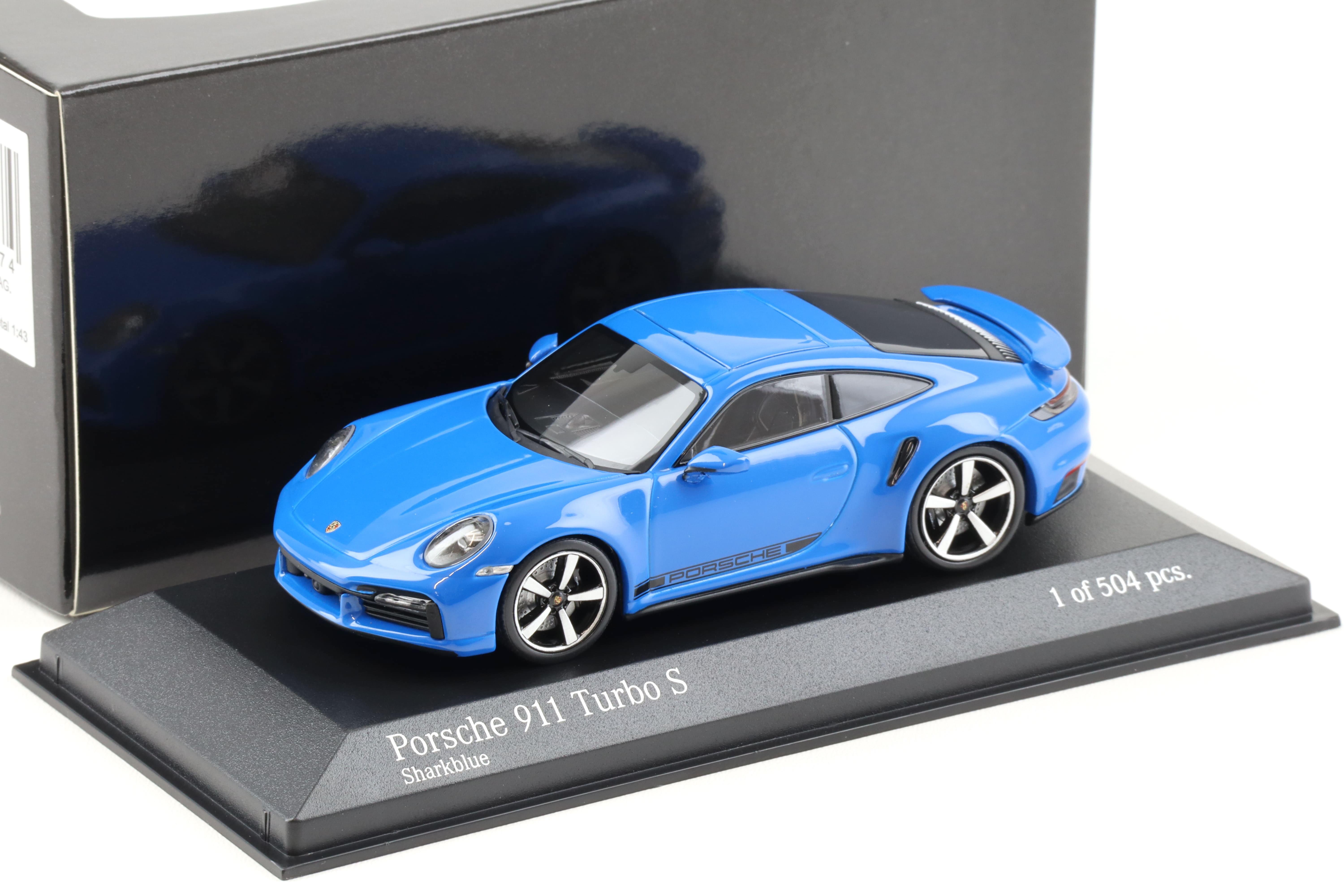 ミニカー MINICHAMPS 1/43 Porsche 911 turquoise Minichamps 1:43 Porsche 911 (964) Carrera 2 year 1989