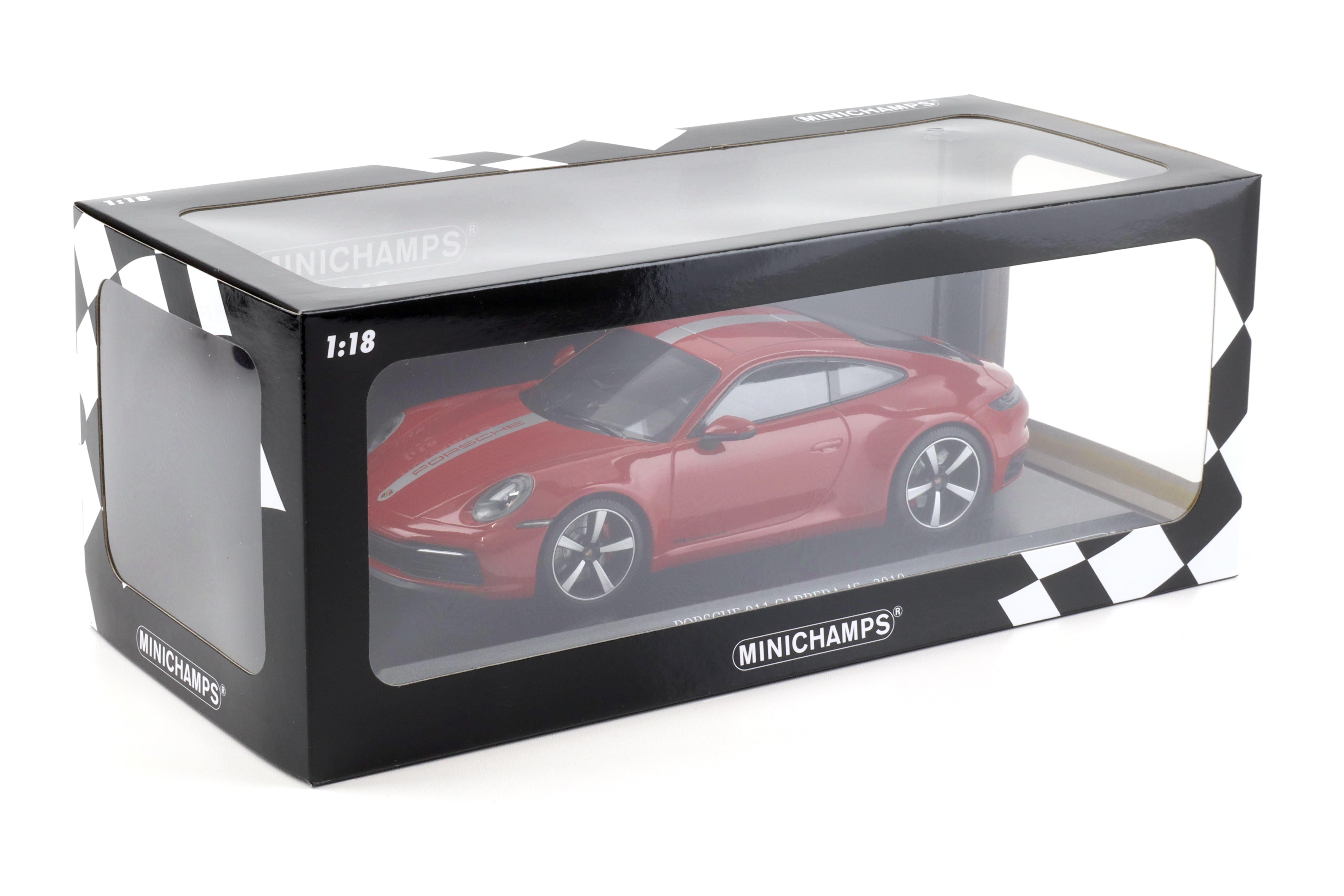 Minichamps Porsche 911 (992) Carrera 4S 2019 Gentian Blue