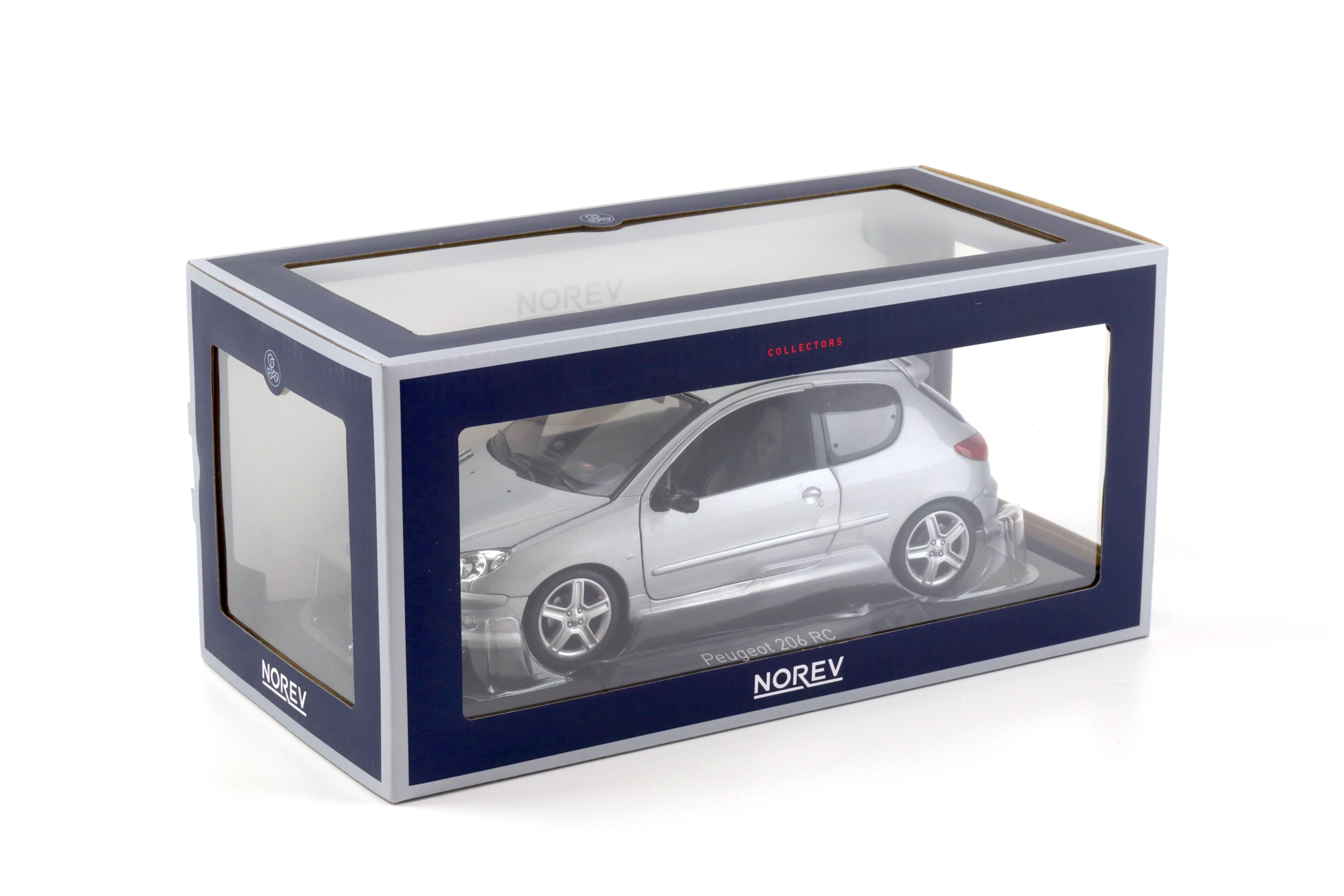 1:18 Peugeot 206 RC Hatchback Recife Blue 2003