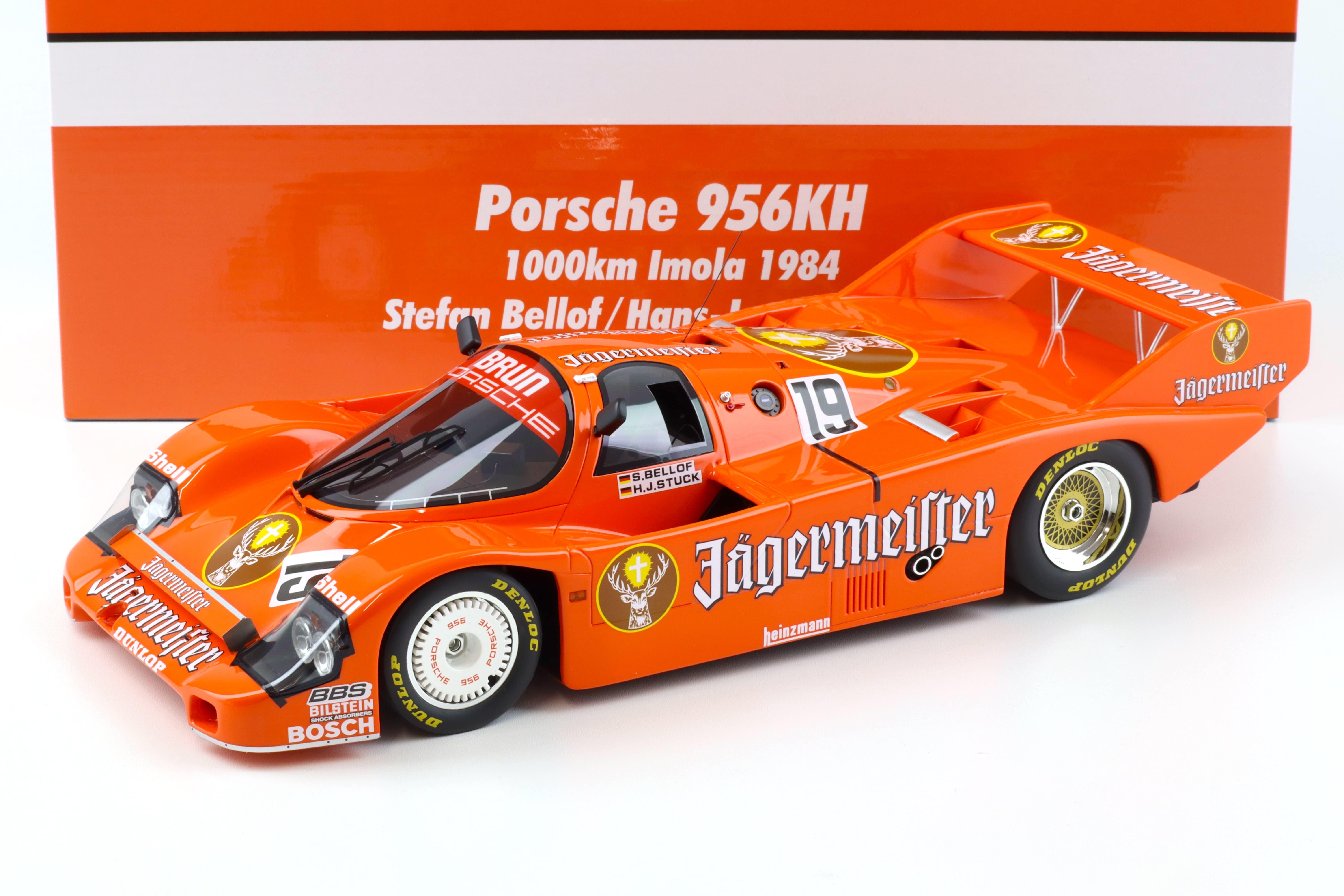 WERK83 1/12 ポルシェ 956B #19 イモラ1000km 1984 WERK83 1:12 Porsche 956B Jägermeister #19 Winner 1000km Imola 1984