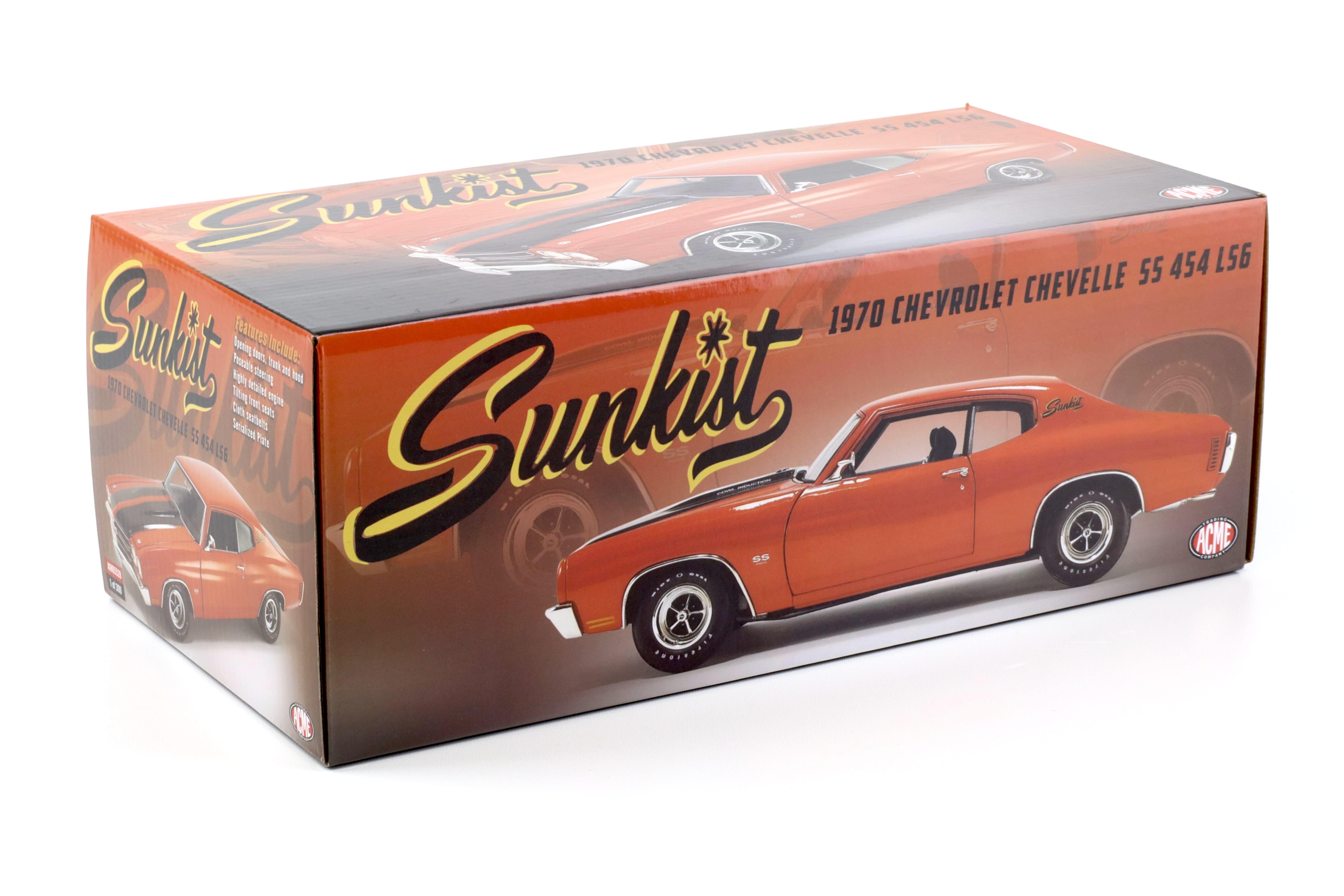Amazon.co.jp: ACME 1:18 1970 CHEVROLET CHEVELLE STREET