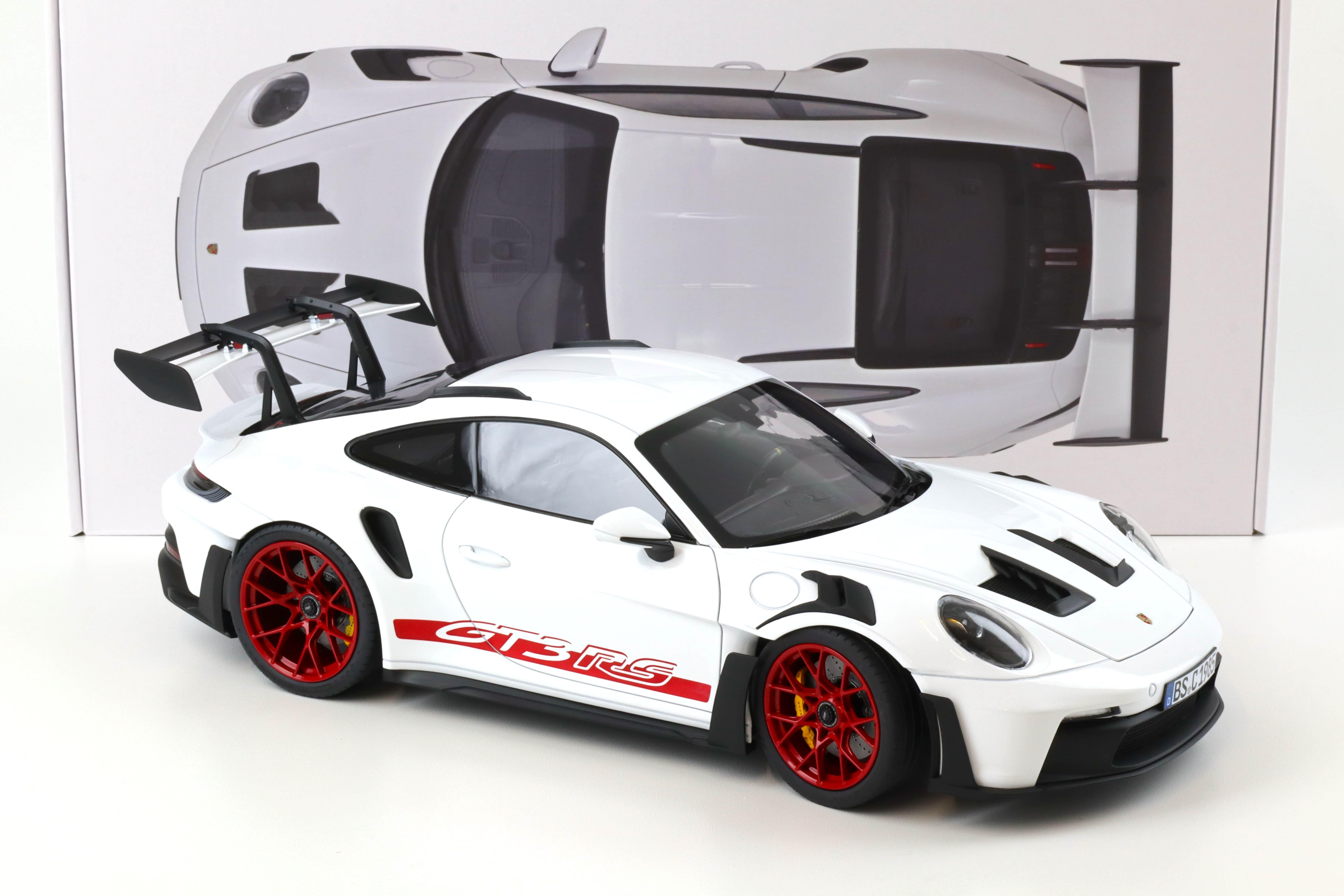 1:12 Norev Porsche 911 992 GT3 RS Coupe 2022 White & Pyro