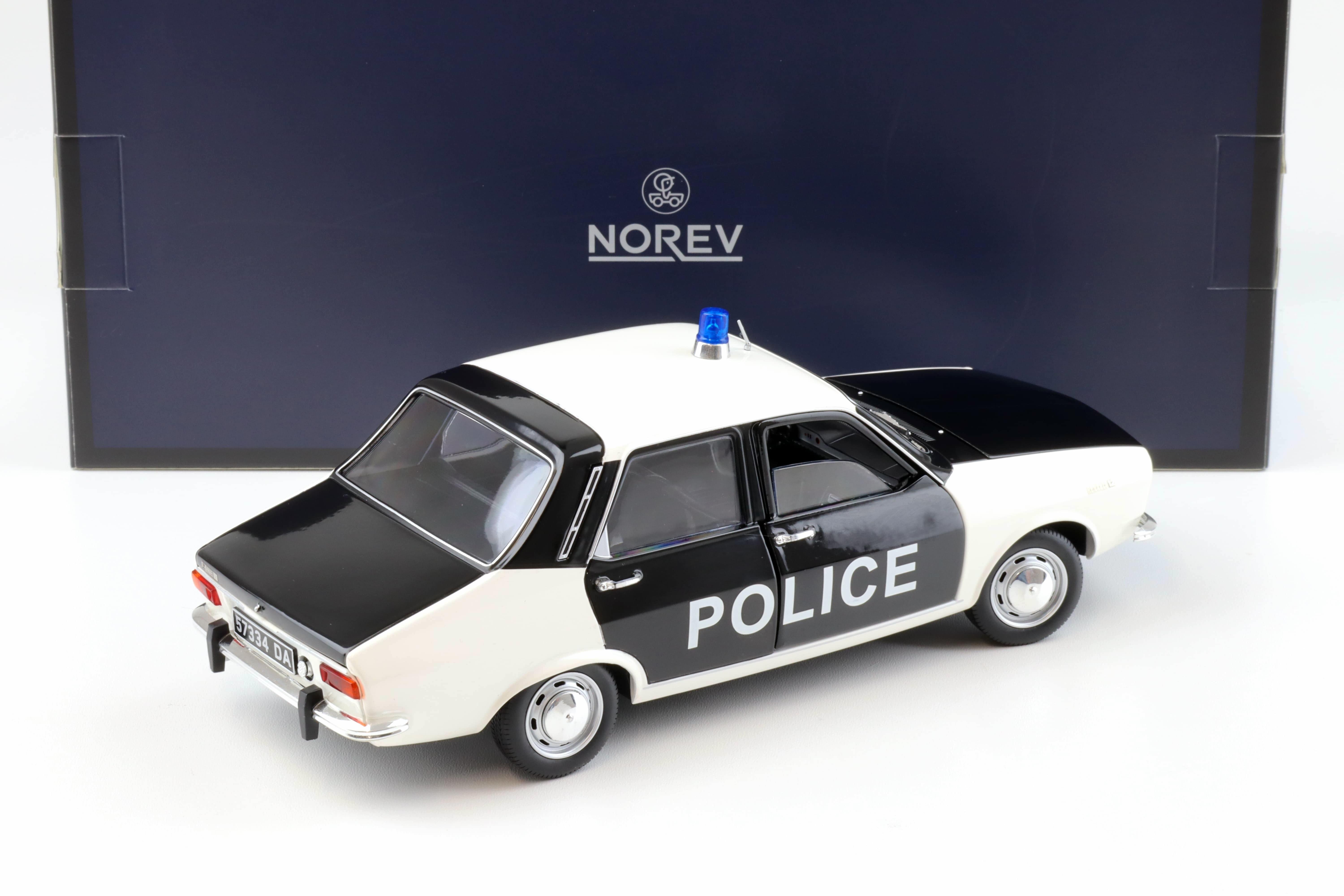 Renault 12 TS 1973 Dark Blue 1:18