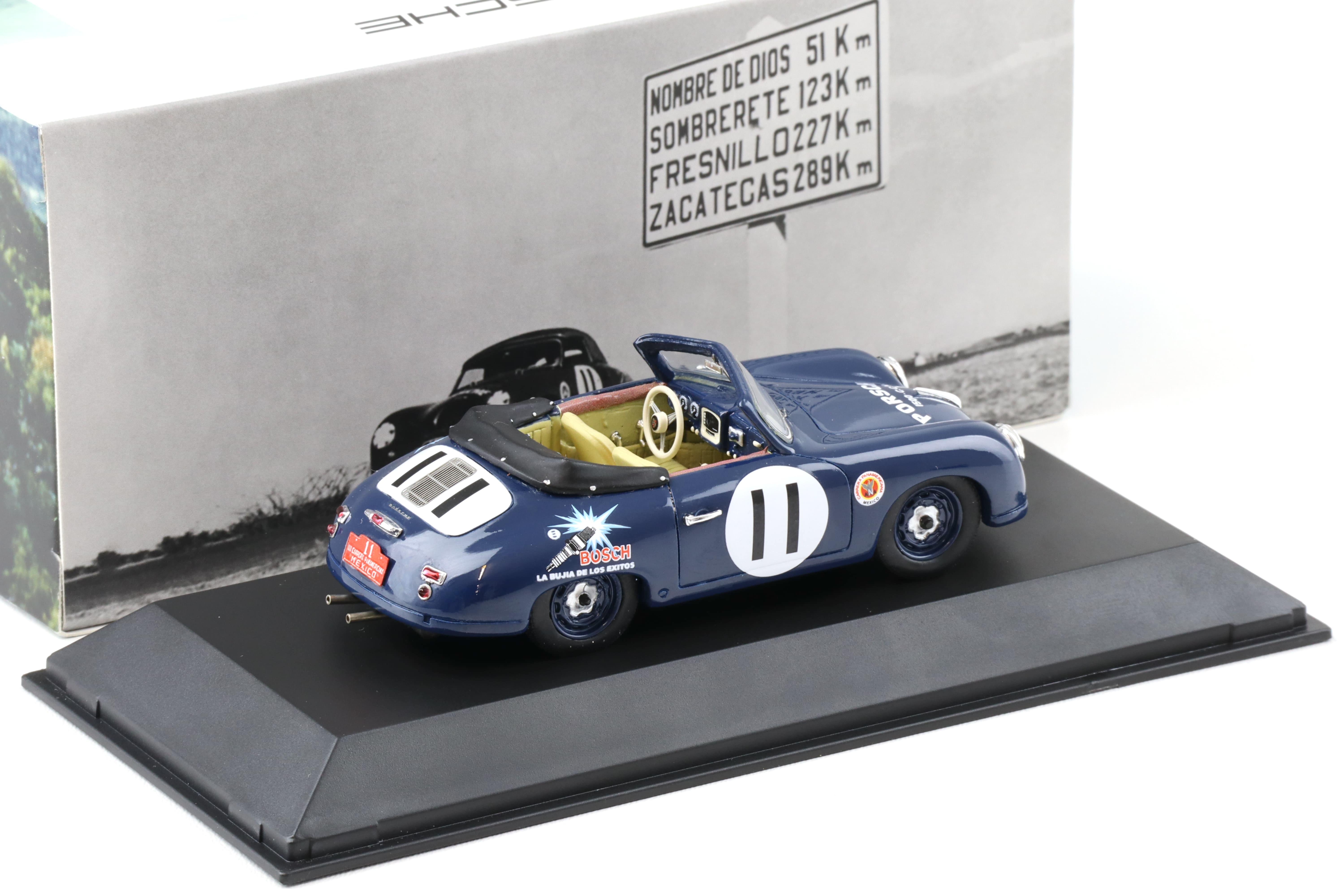 1/43 Porsche 356 Speed ​​Star Black Speedster 1952 Brumm