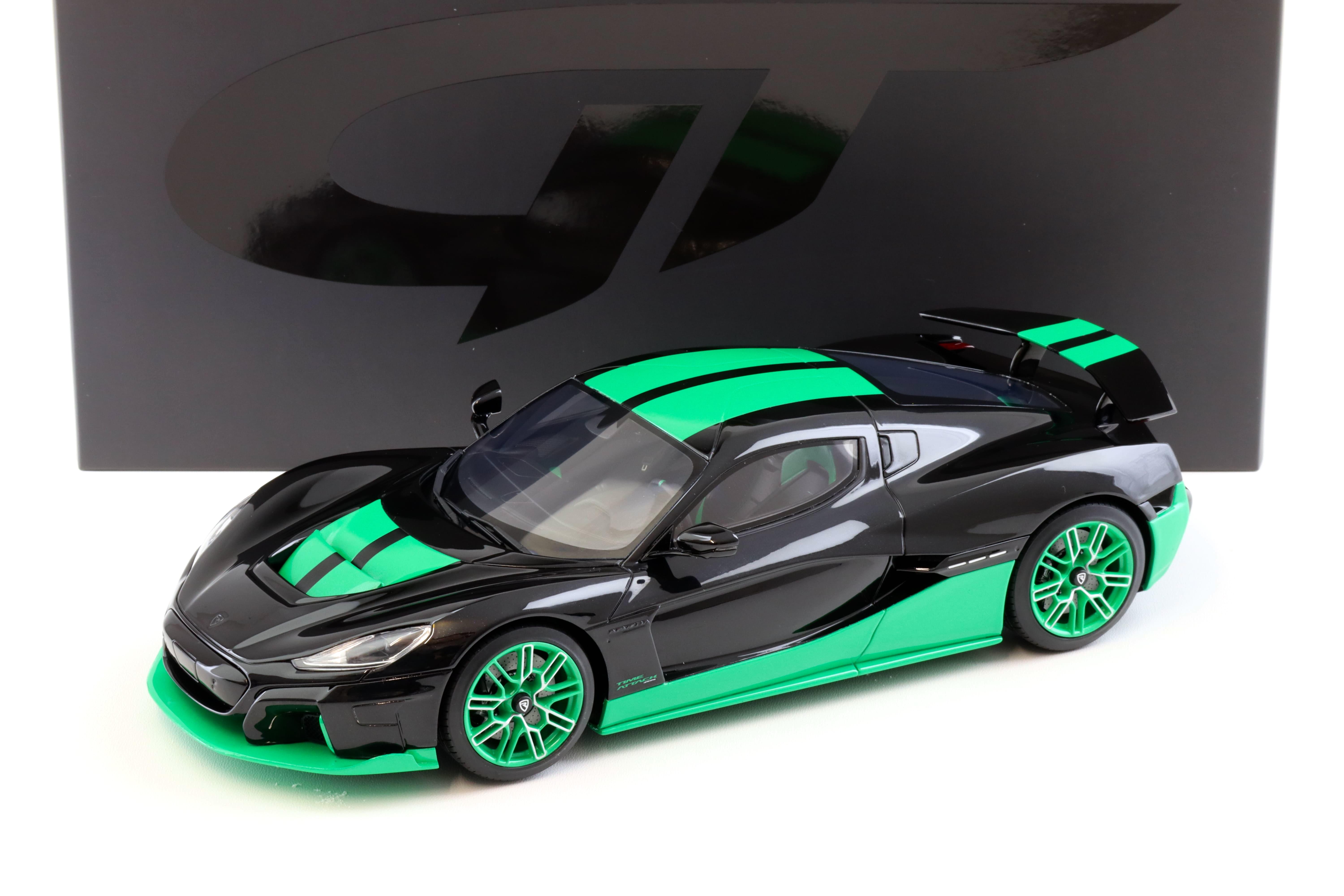 1/18 Rimac Nevera in Riviera Blue Resin Model Car by GT