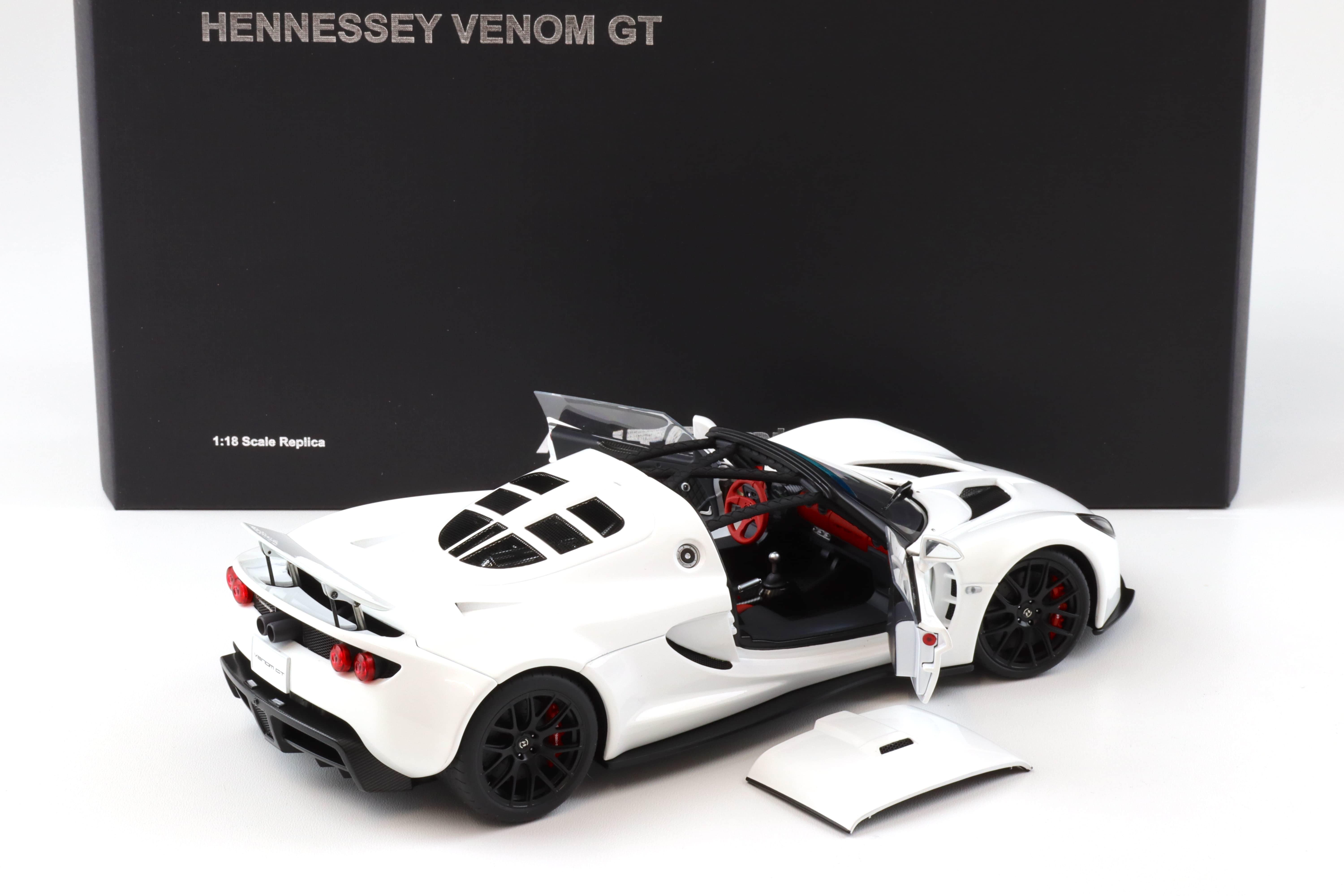 1/18 AUTOart Hennessey Venom GT Spyder World Fastest Edition