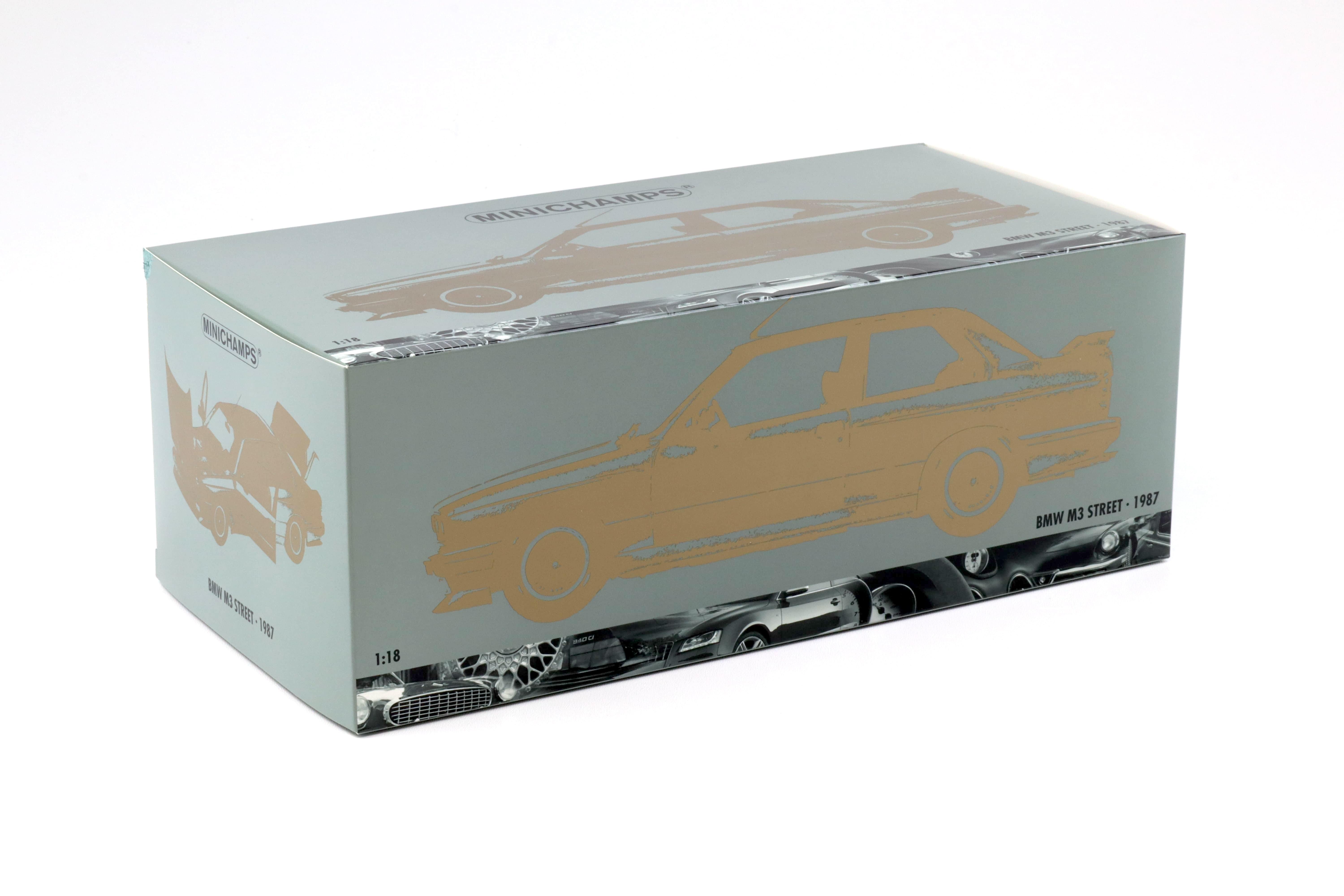 1:18 Minichamps BMW M3 E30 Street Coupe 1987 White | eBay