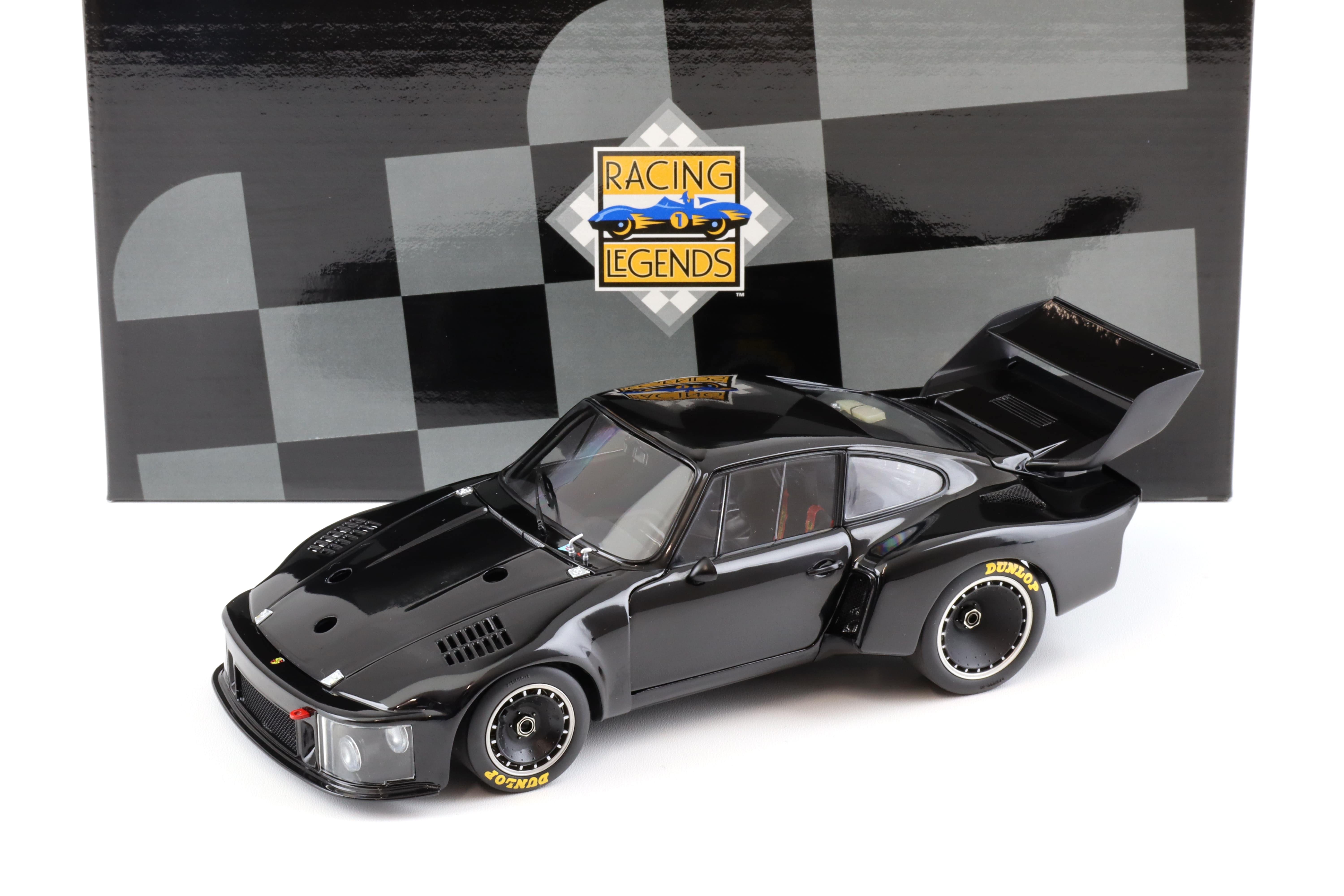 1:18 Exoto Porsche 935 Turbo 1976 Private Team Black